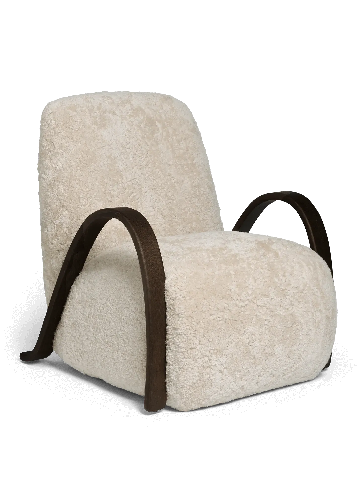 Buur Lounge Chair - Moonlight, Sheepskin image