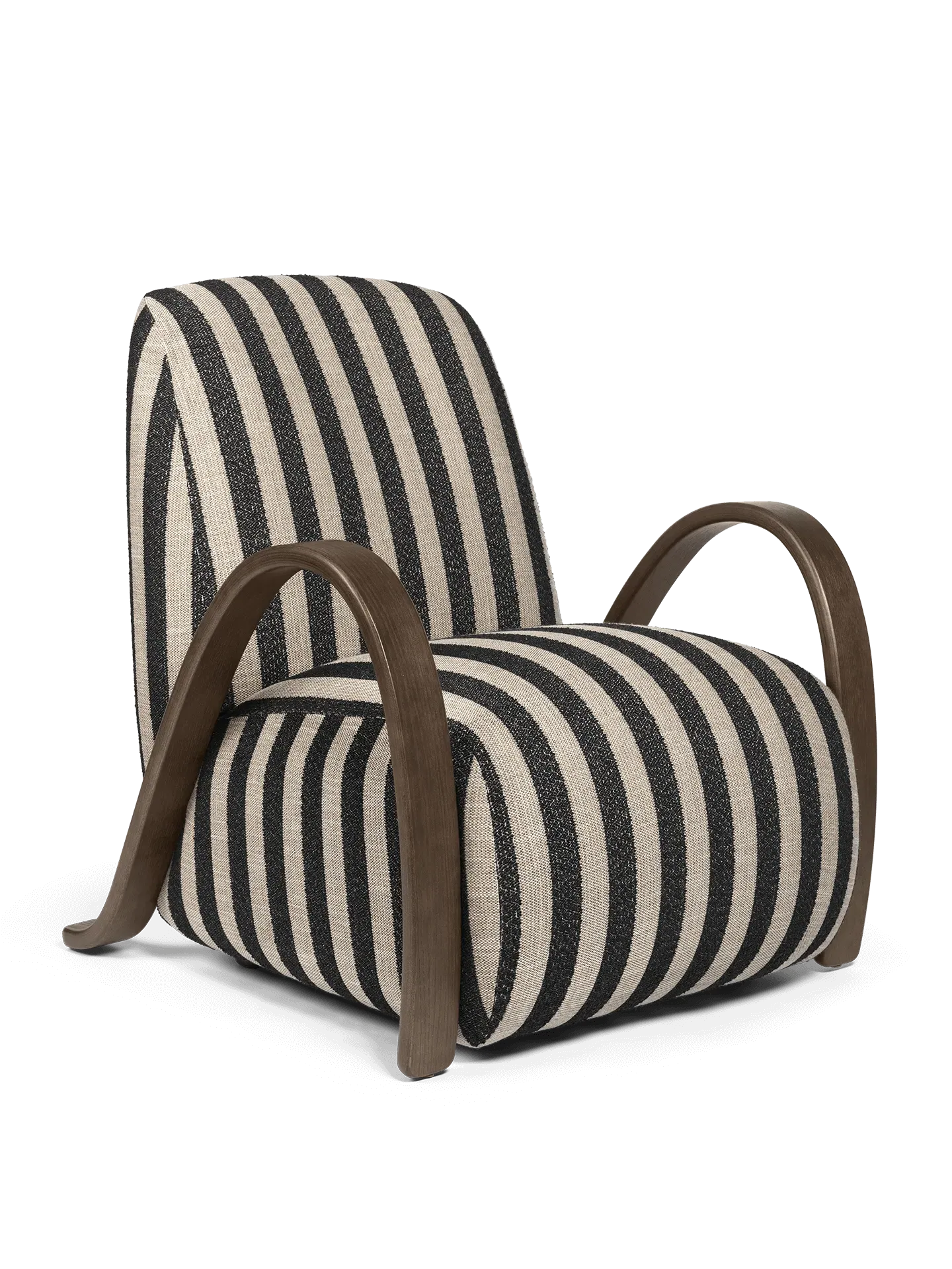 Buur Lounge Chair - Sand, Oak