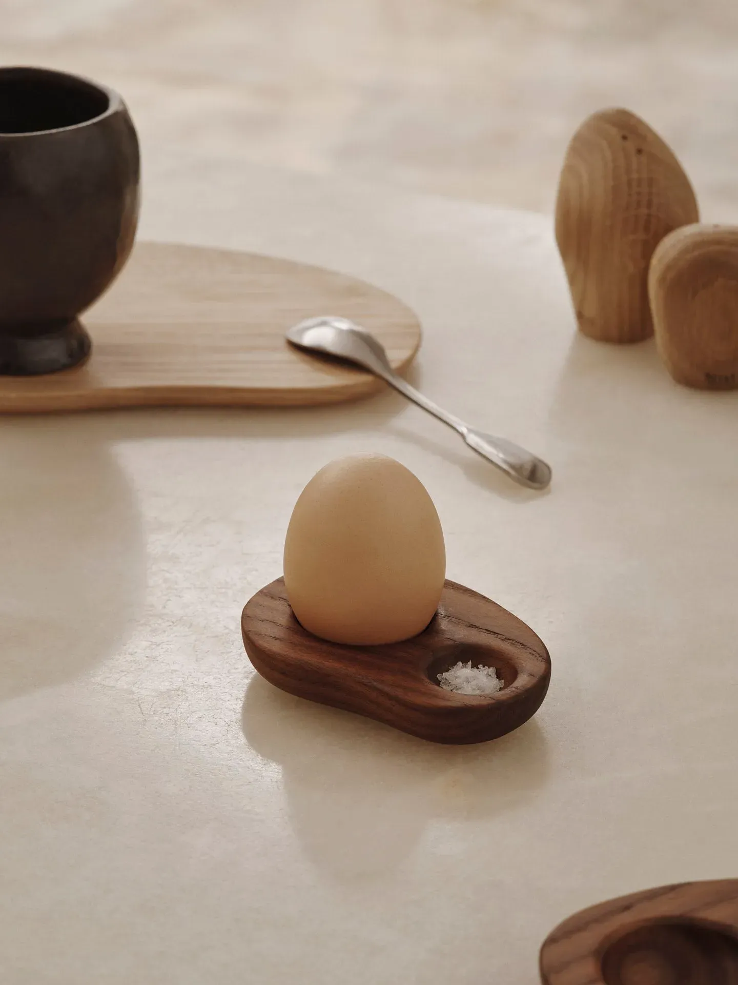 Cairn Egg Holder Set of 2 - Dark Brown