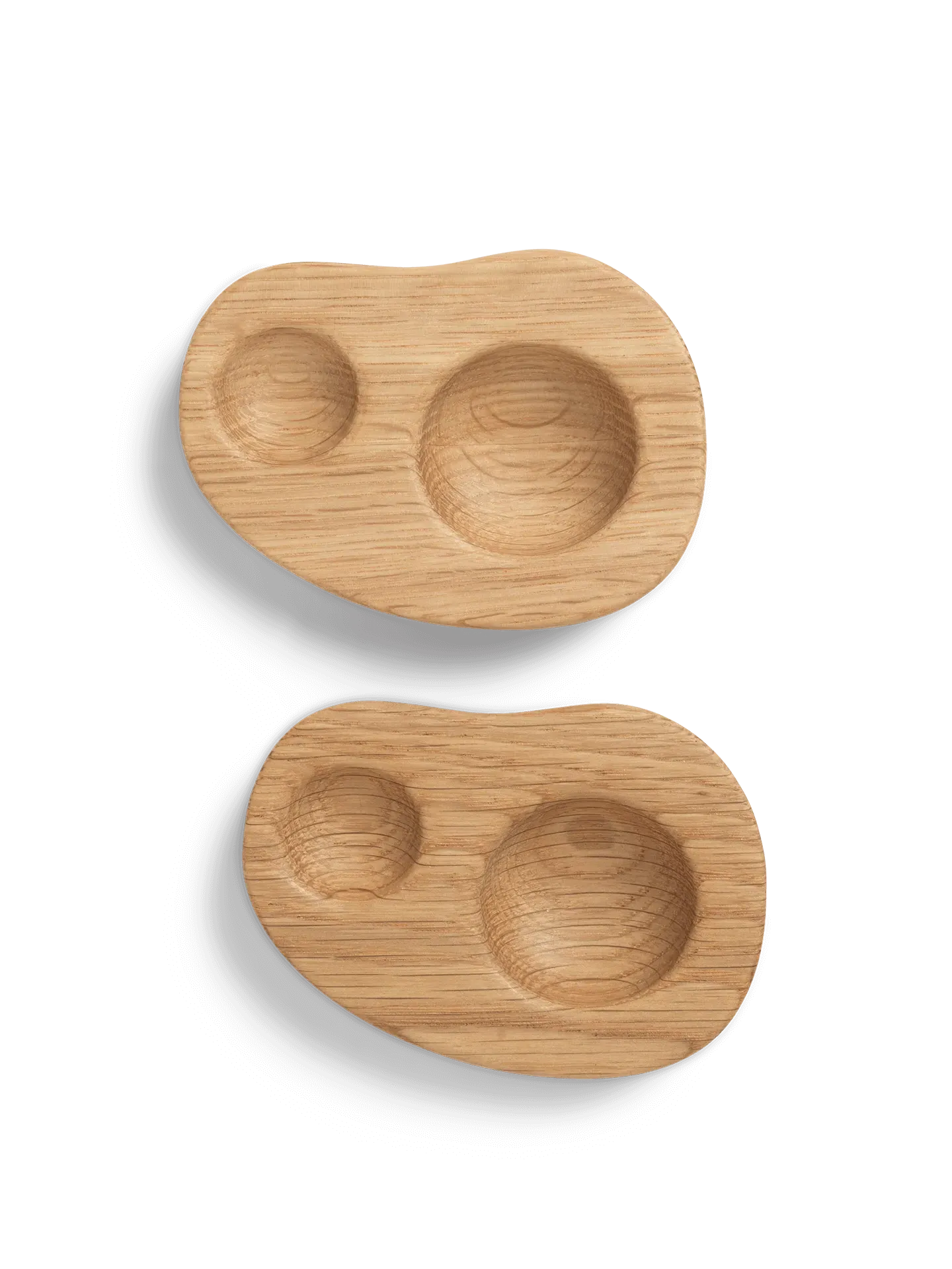 Cairn Egg Holder Set of 2 - Oak