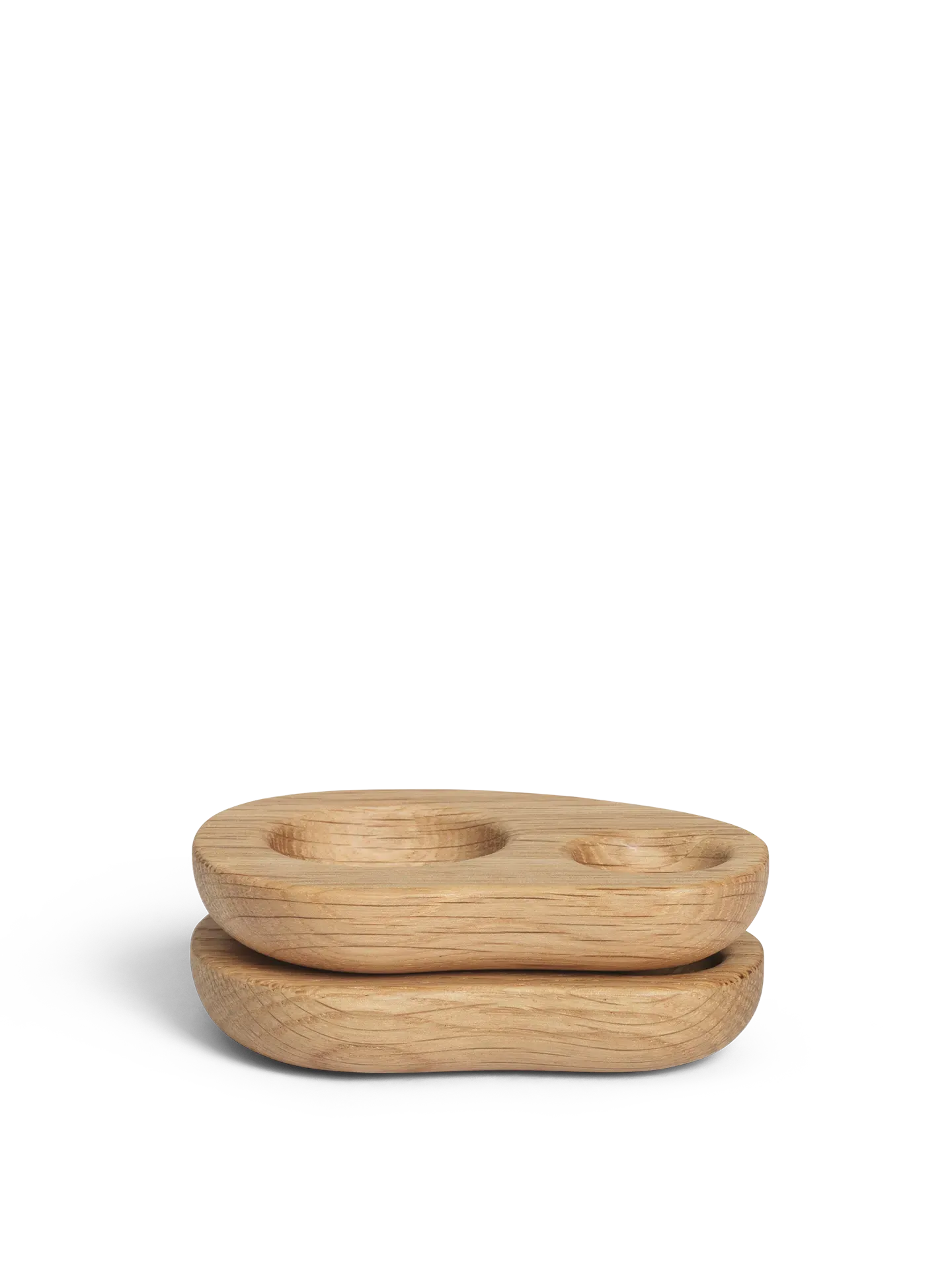 Cairn Egg Holder Set of 2 - Oak
