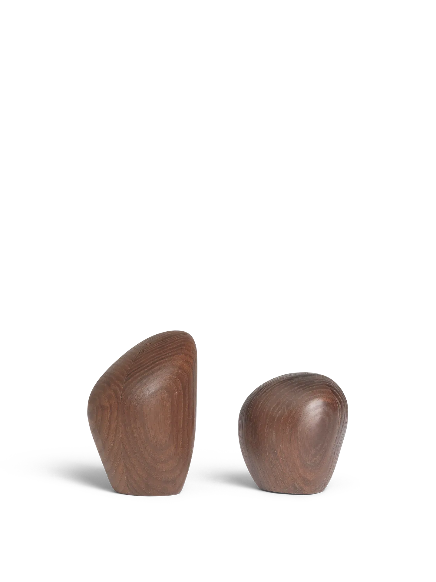 Cairn Salt and Pepper Shakers Set of 2 - Dark Brown, Wood image