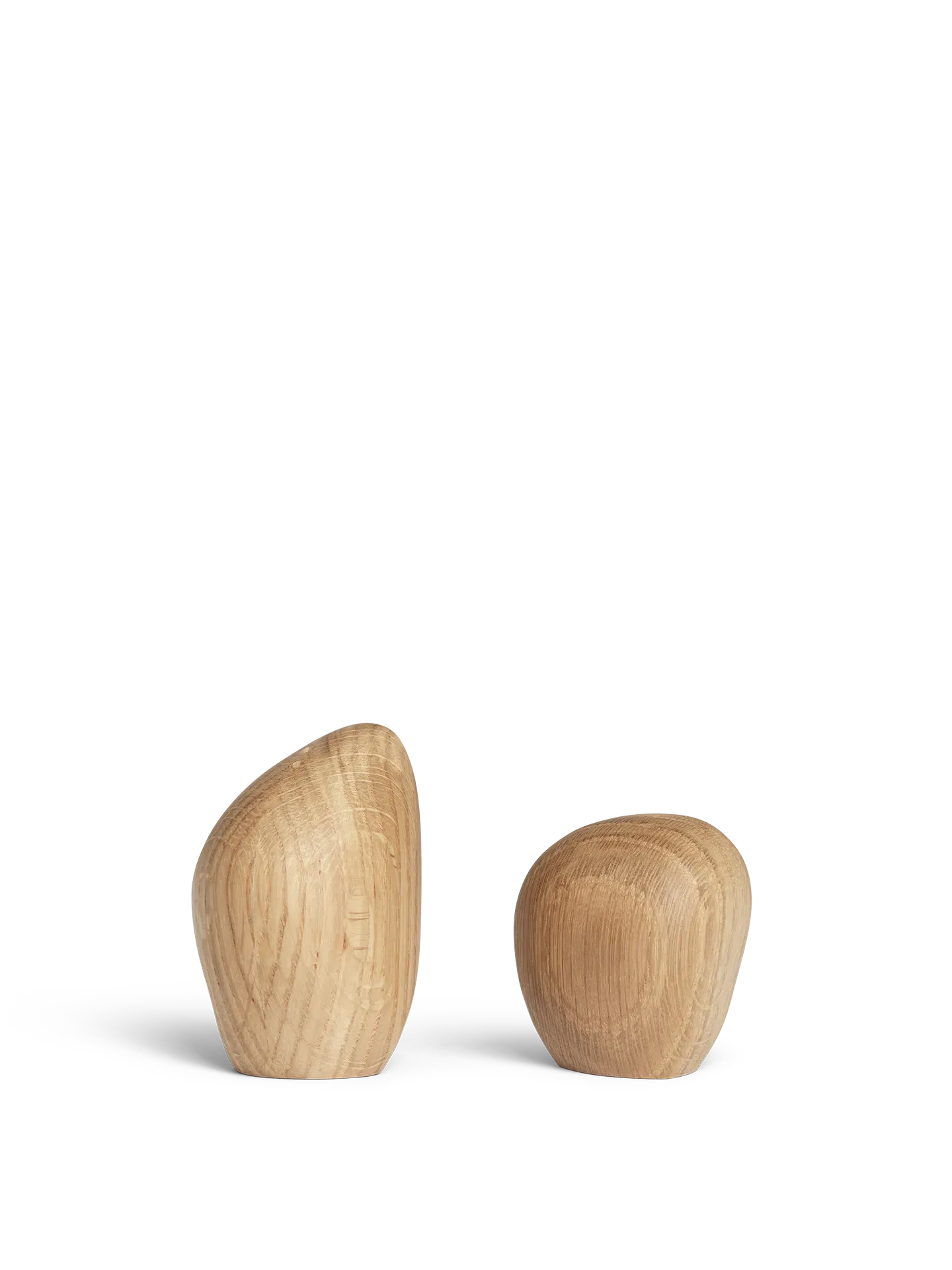 Cairn Salt and Pepper Shakers Set of 2 - Oak, Wood
