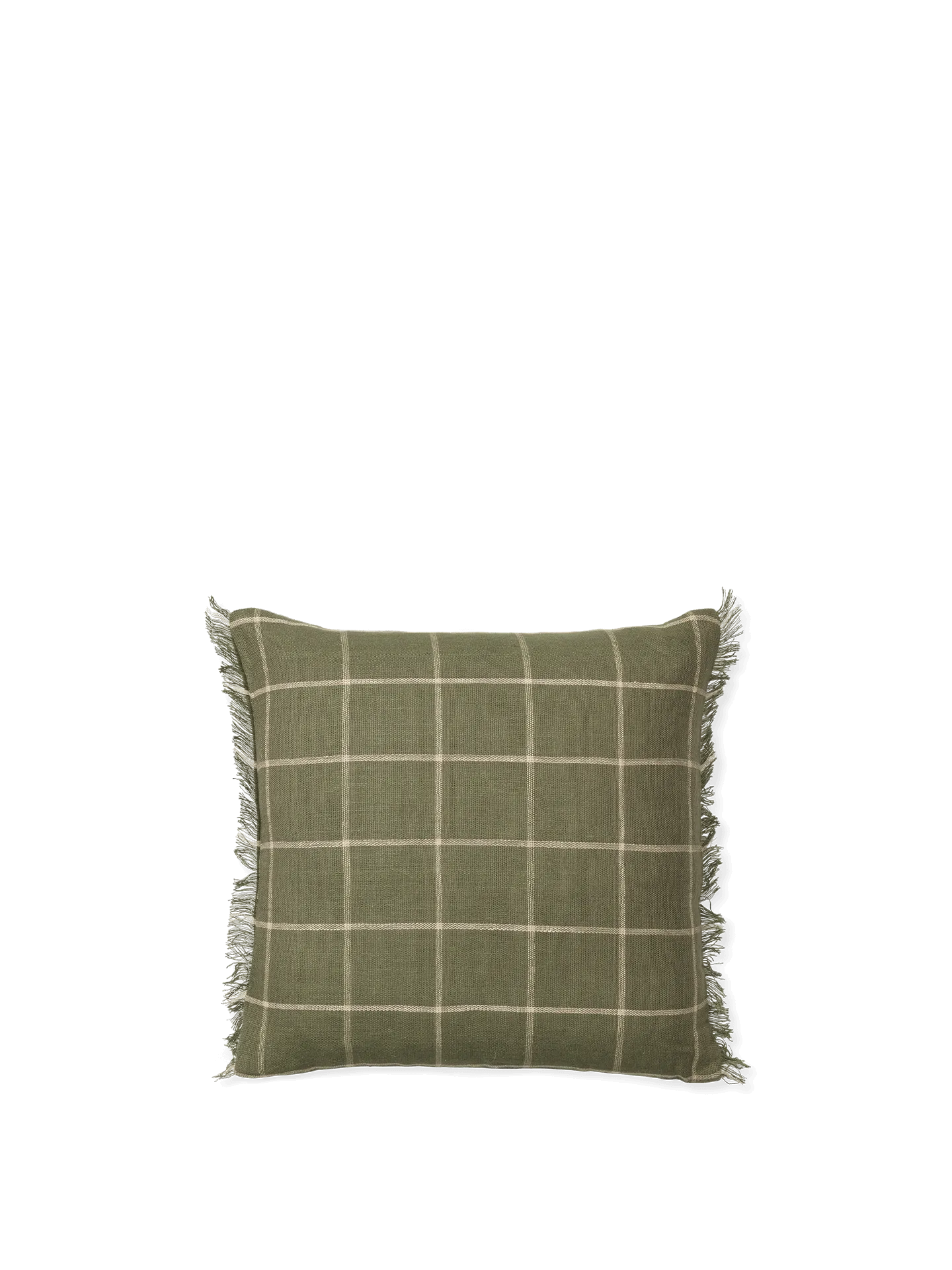 Calm Cushion - Olive, Cotton-Linen