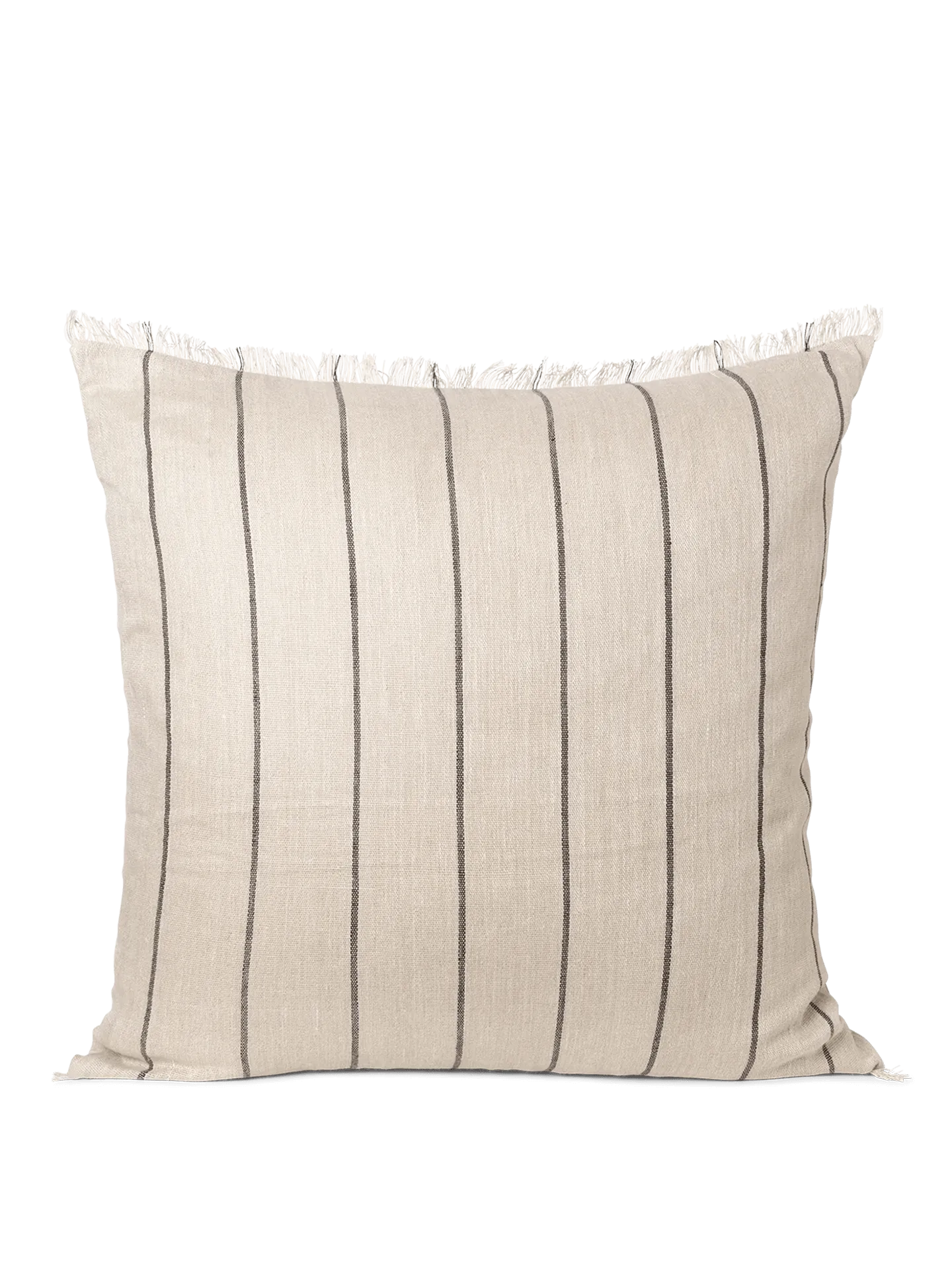 Calm Large Cushion - Camel, Cotton-Linen