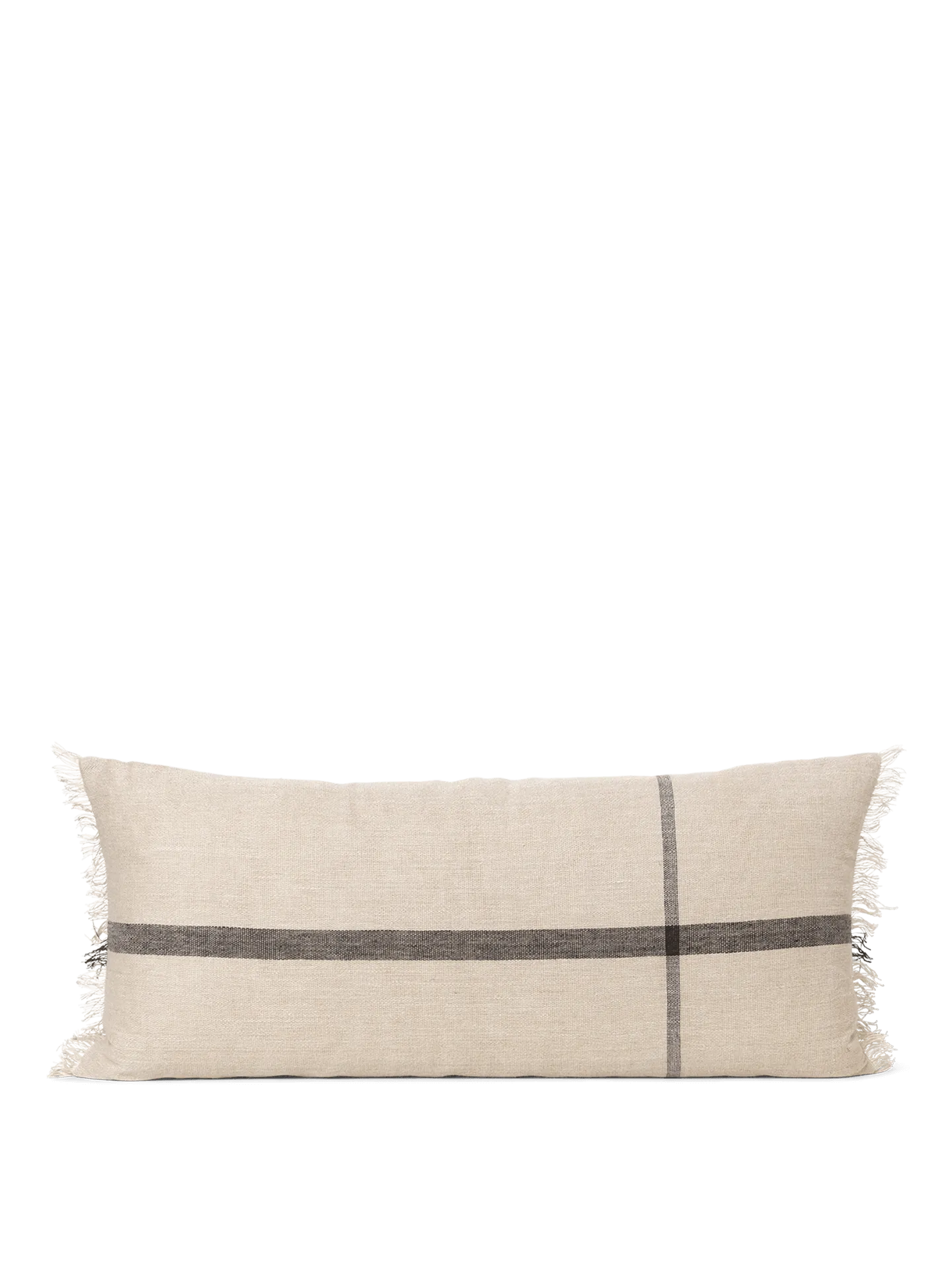 Calm Long Cushion - Camel, Cotton-Linen