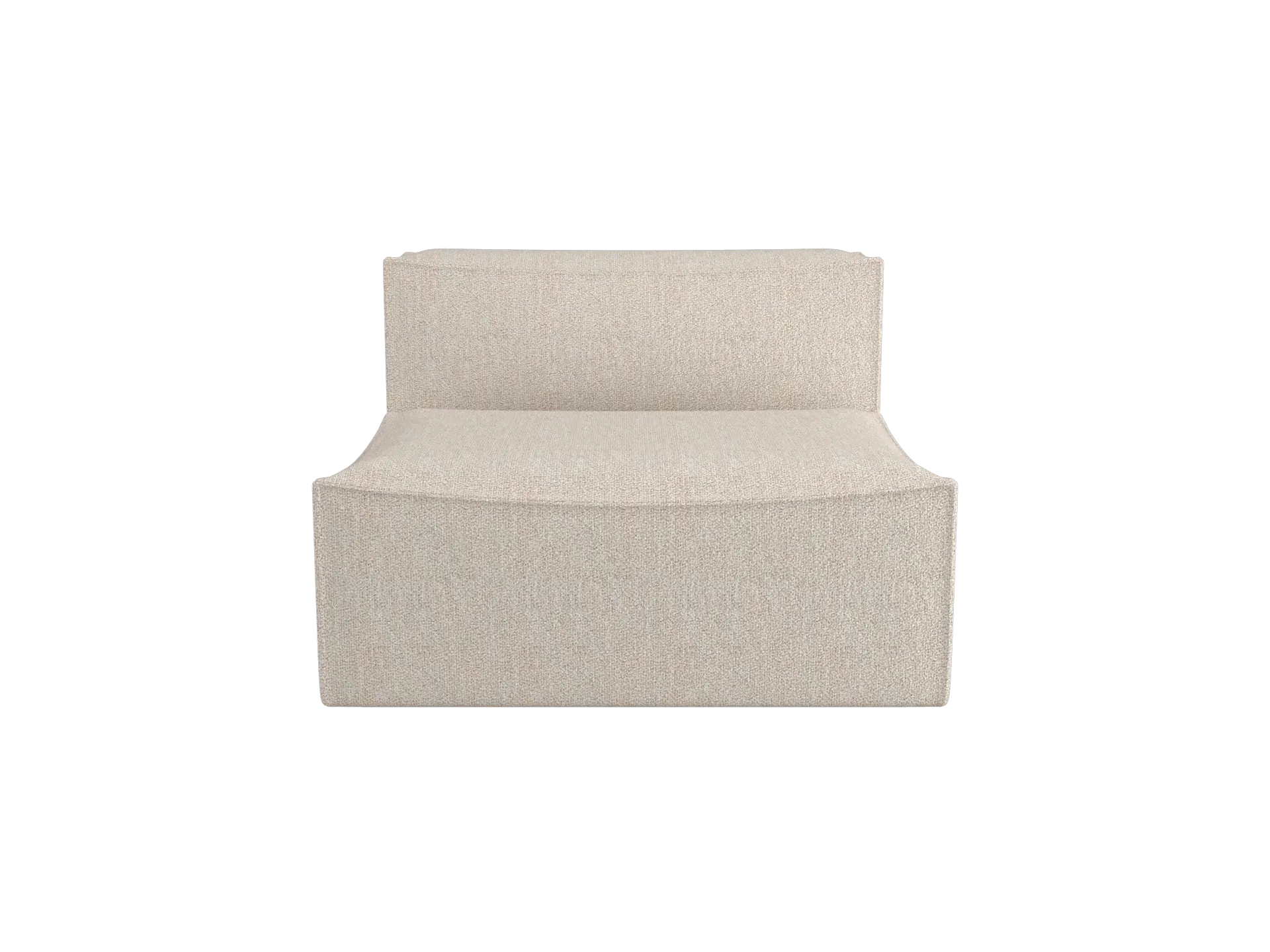 Catena Center L100 Sofa - Natural, Bouclé