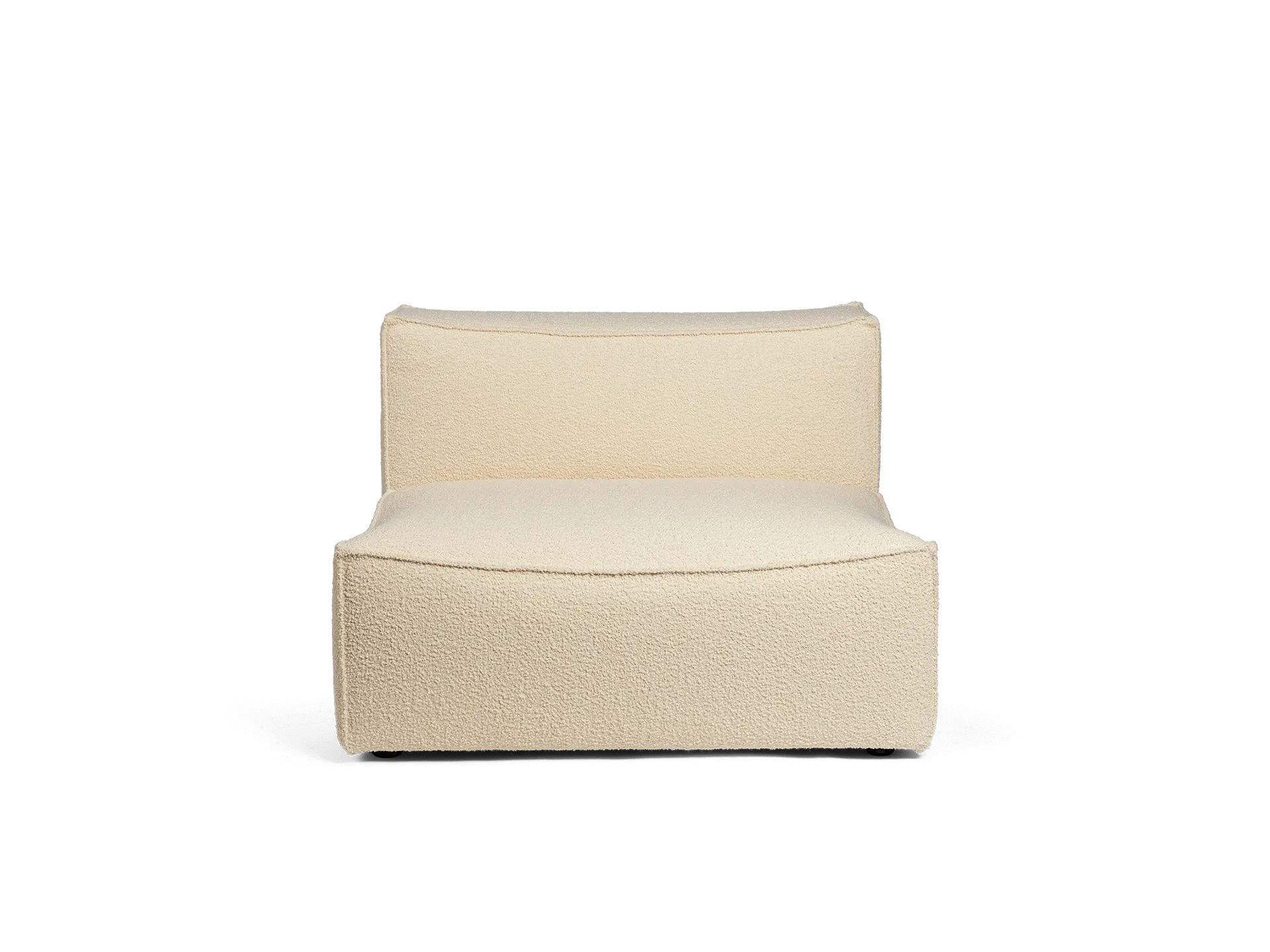 Catena Center L100 Sofa - Off-White, Bouclé