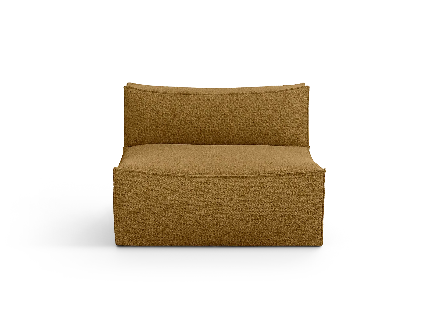 Catena Center L100 Sofa - Sugar Kelp, Wool Bouclé