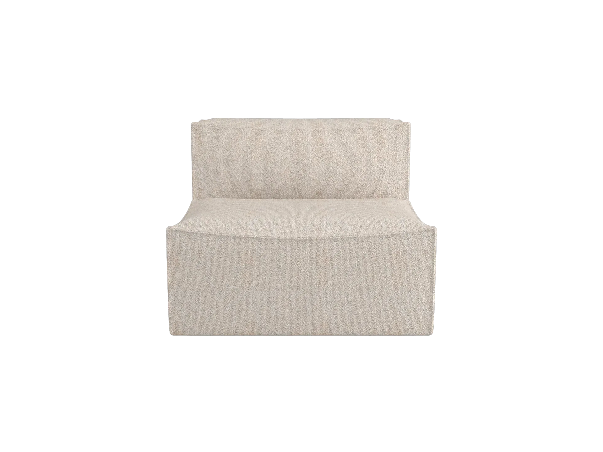 Catena Center S100 Sofa - Natural, Soft Bouclé image