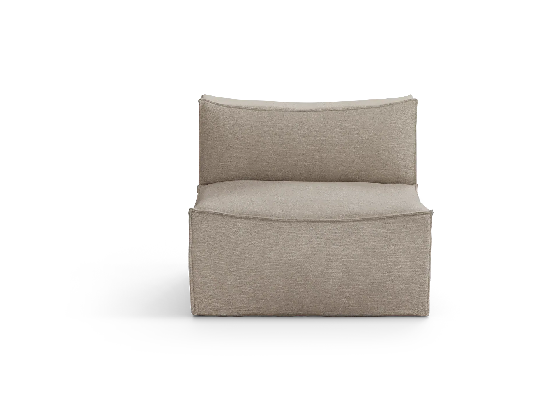 Catena Center Sofa Module - Natural, Cotton Linen image