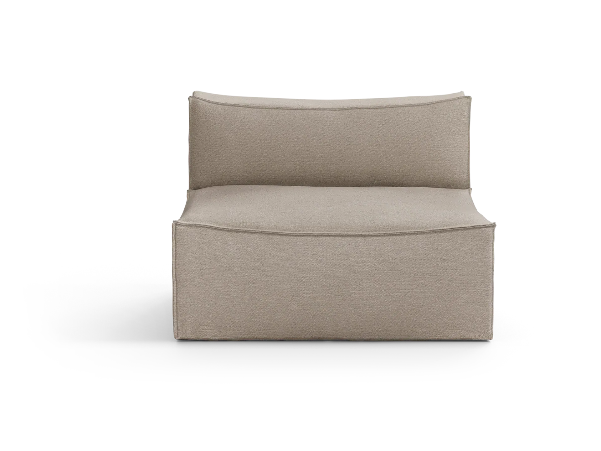 Catena Center Sofa Module - Natural, Cotton Linen