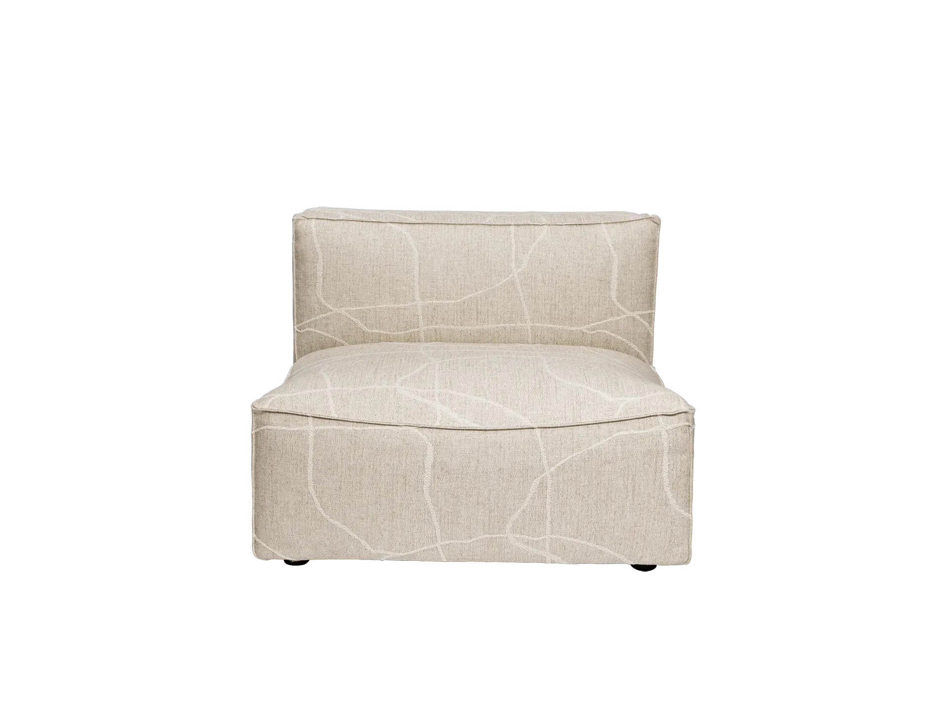 Catena Center Sofa Module - Sand, Italian Yarn