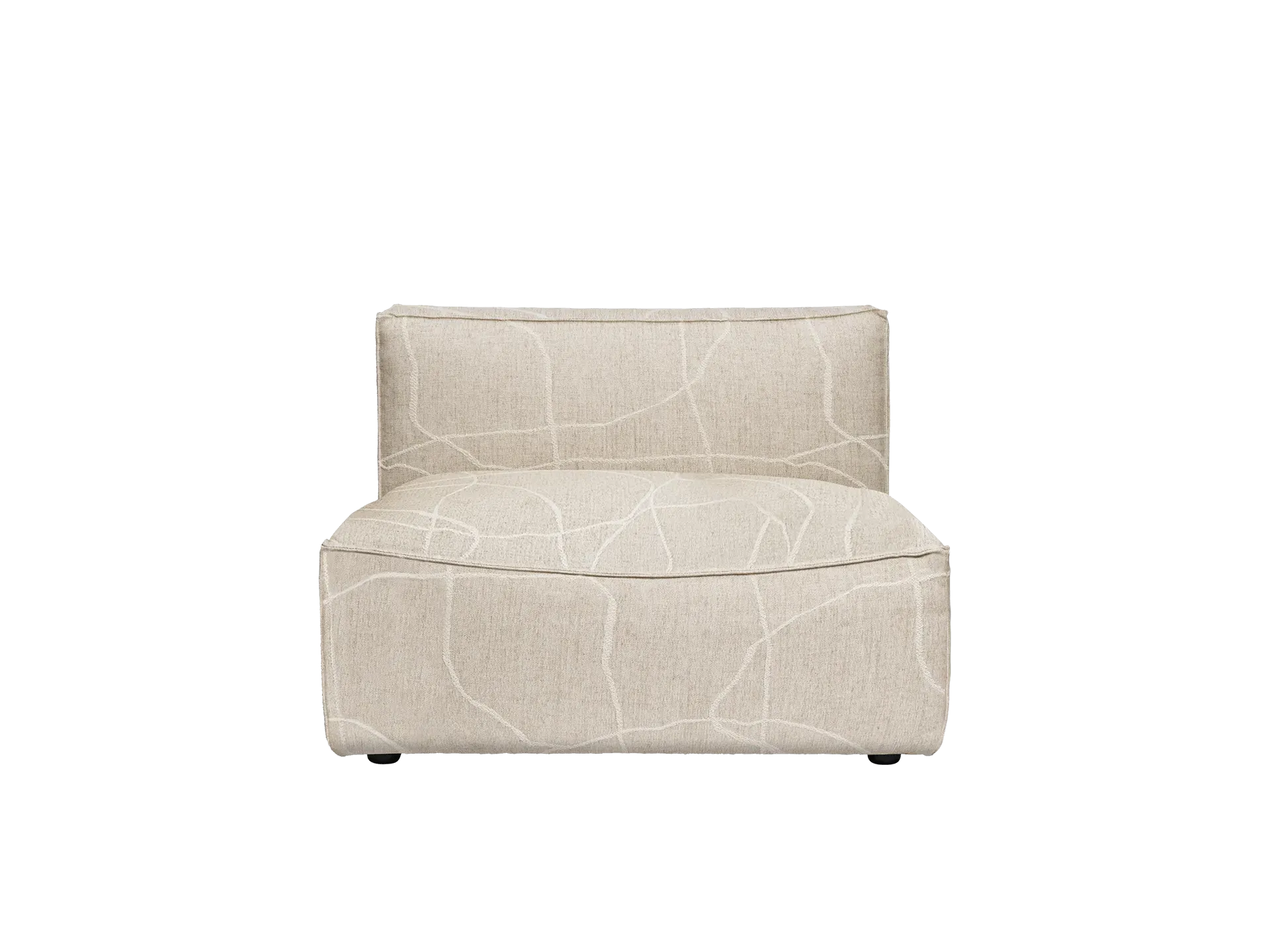 Catena Center Sofa Module - Sand, Italian Yarn