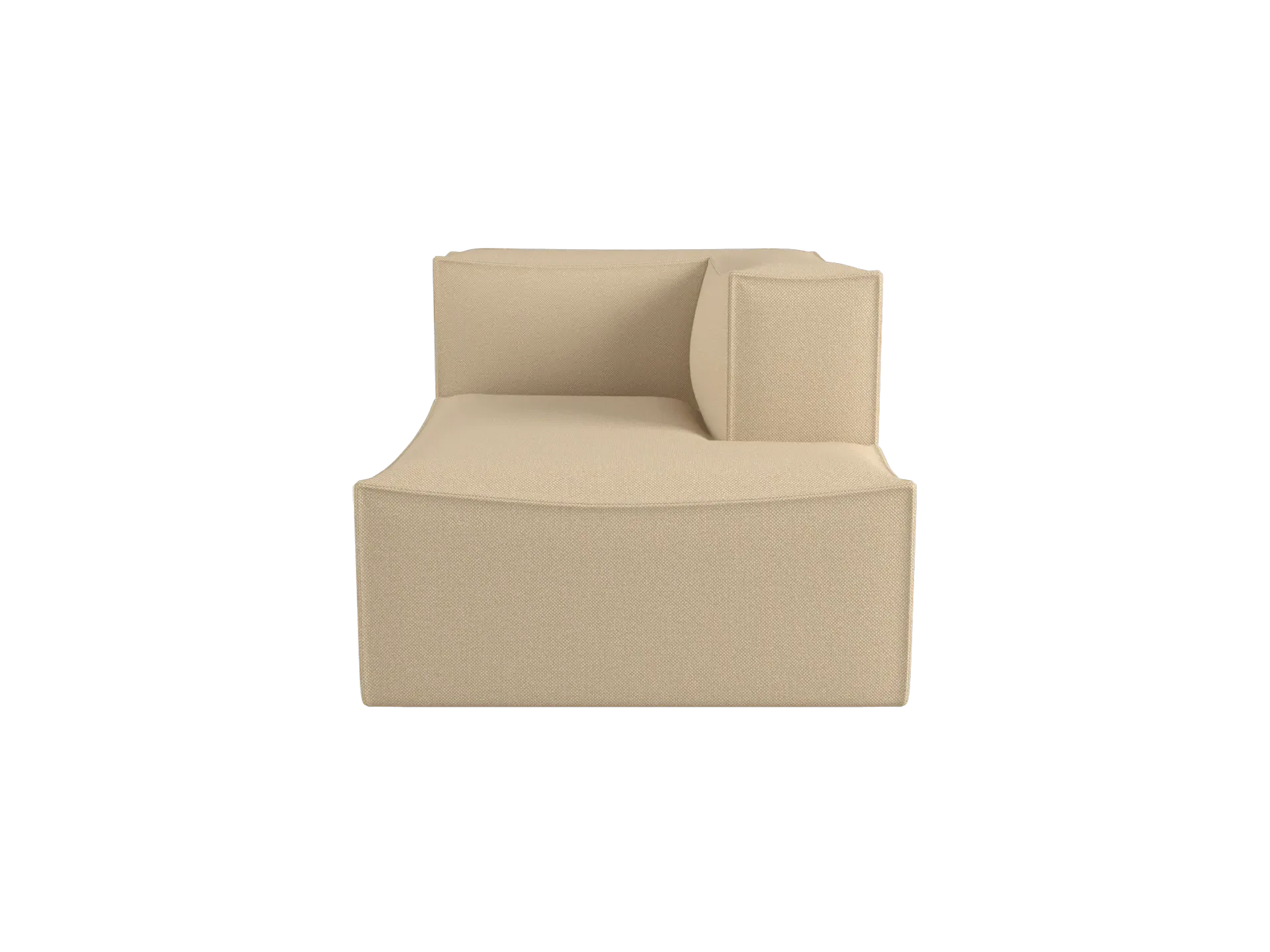 Catena Left Chaise Longue Sofa - Beige, Hallingdal