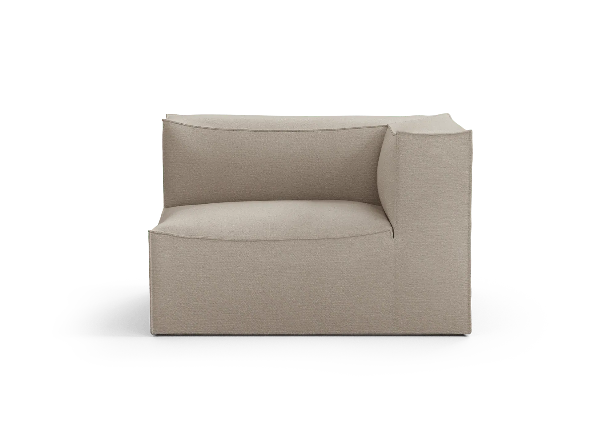 Catena Sofa Armrest Left S400 - Natural, Cotton Linen image