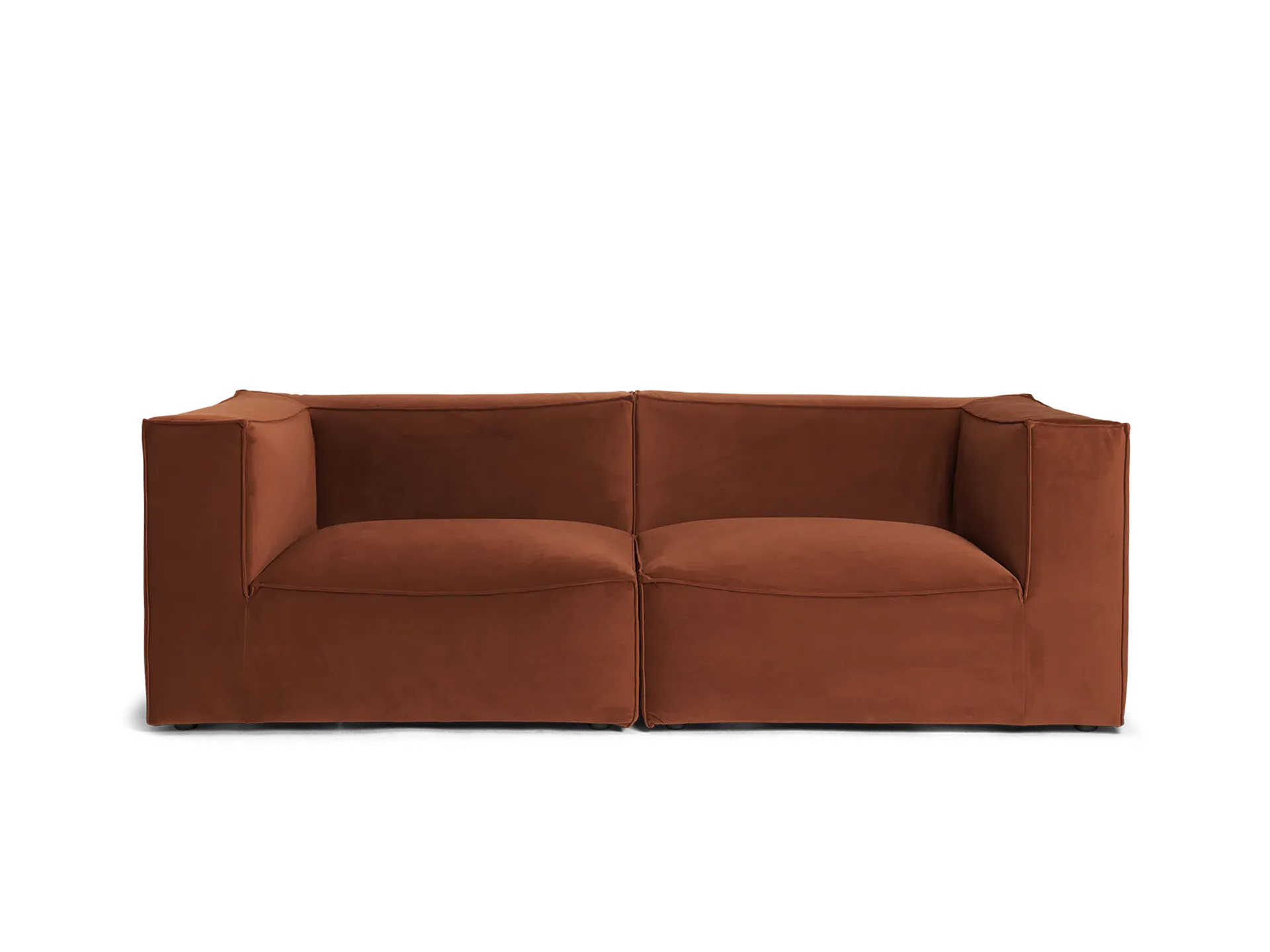 Catena Sofa Armrest Left S400 - Rust, Velvet