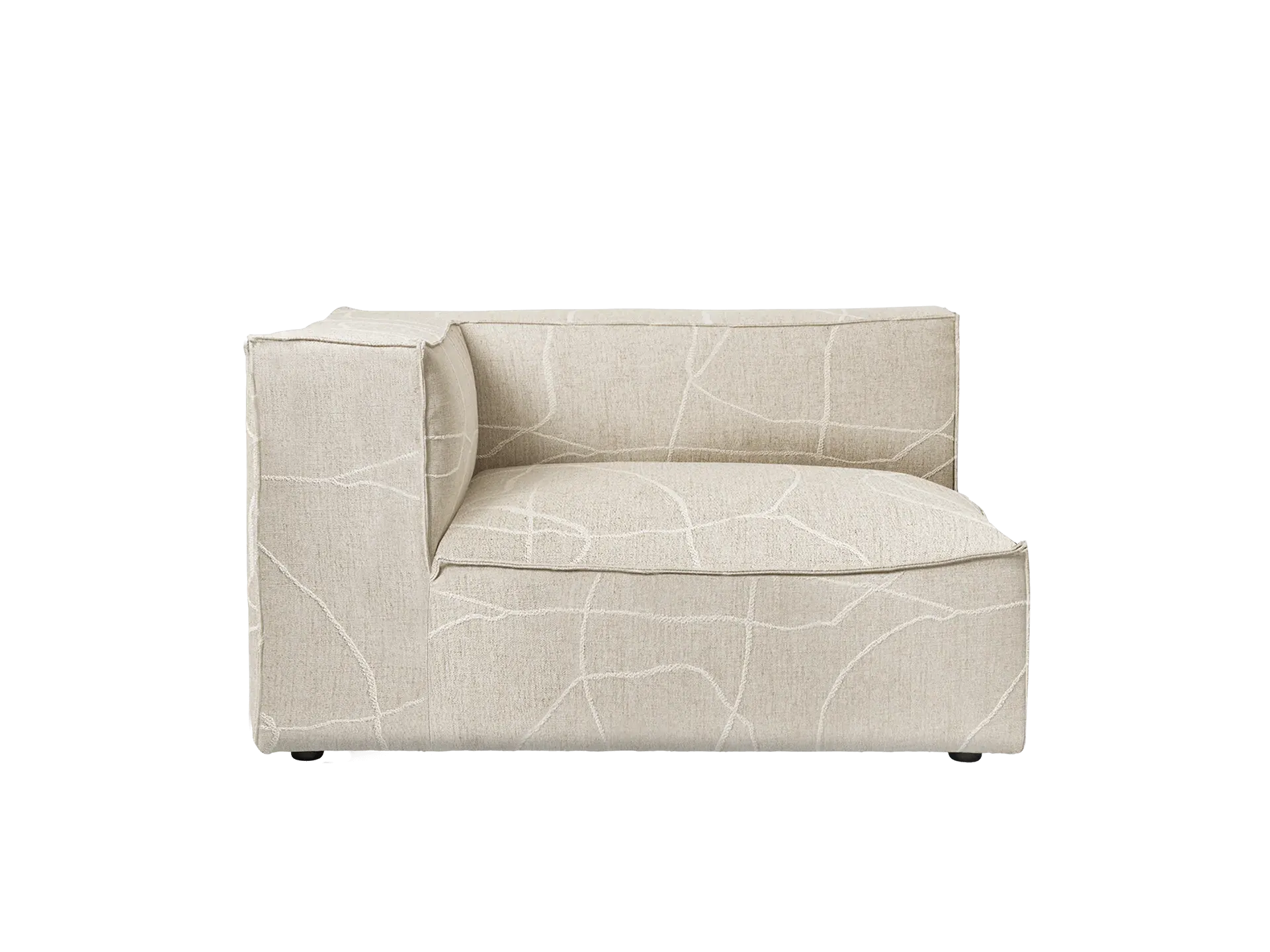 Catena Sofa Armrest Right L401 - Sand, Italian Yarn