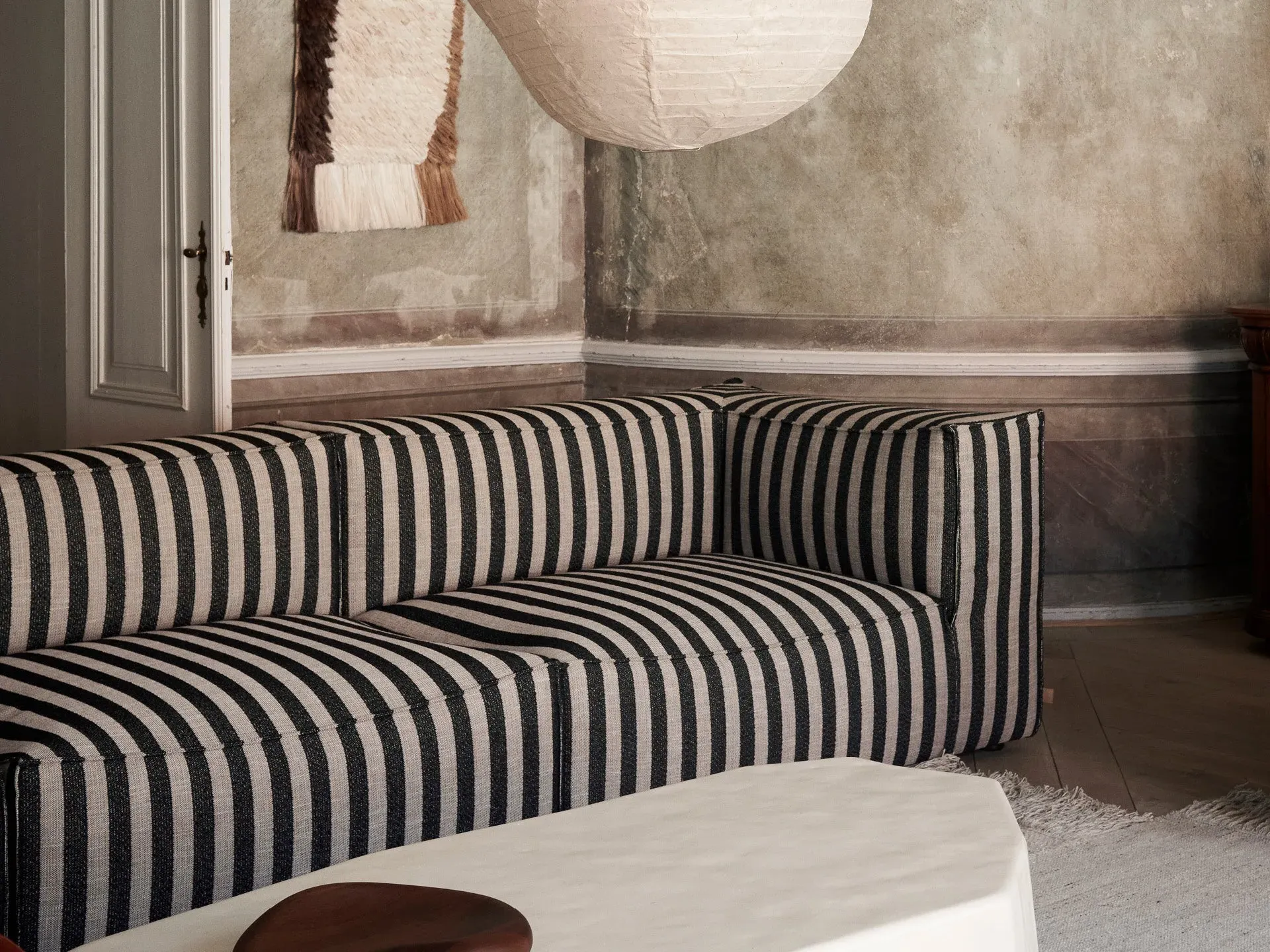 Catena Sofa Armrest Right L401 - Sand, Wool