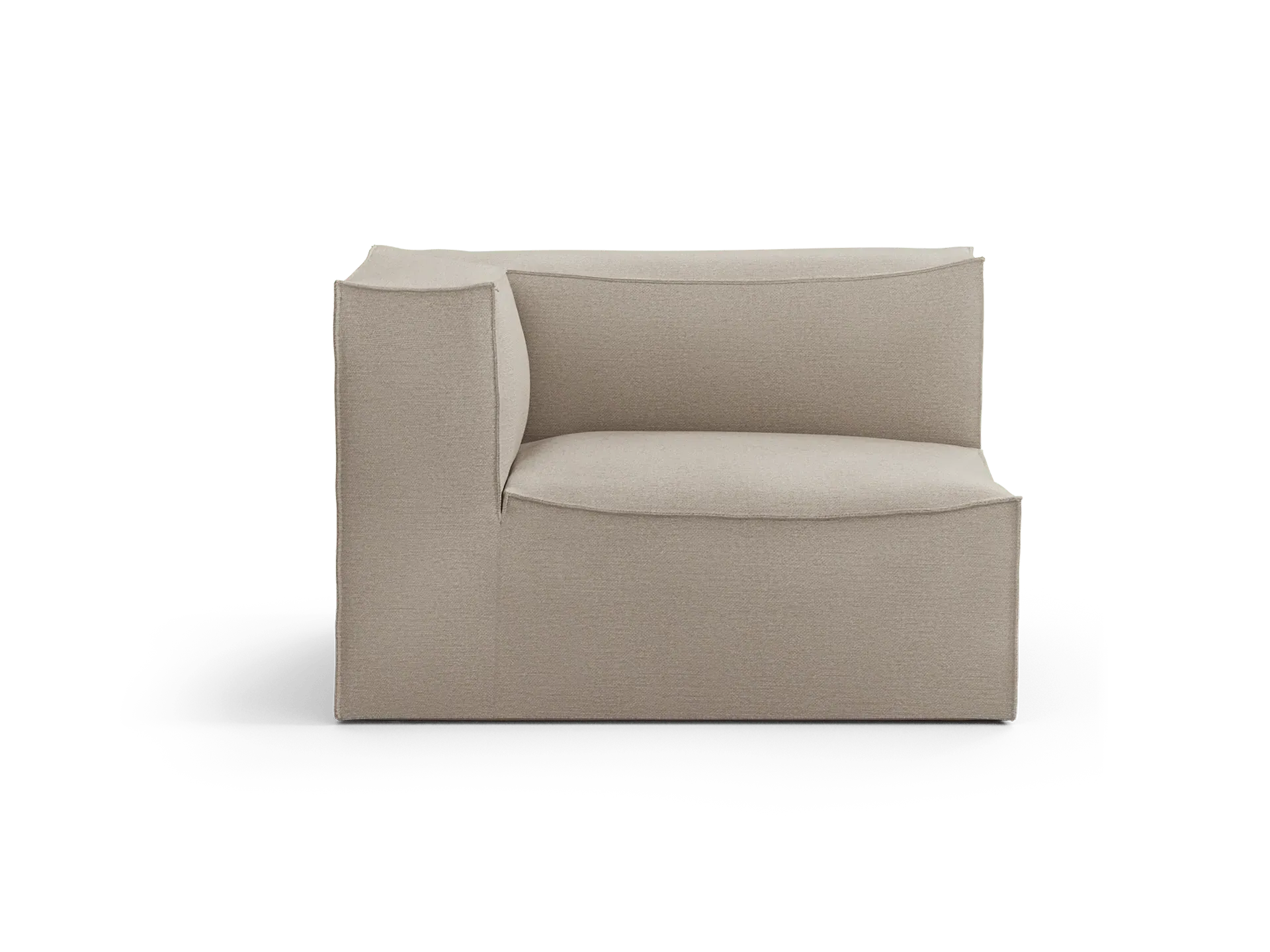 Catena Sofa Armrest Right S401 - Natural, Cotton Linen