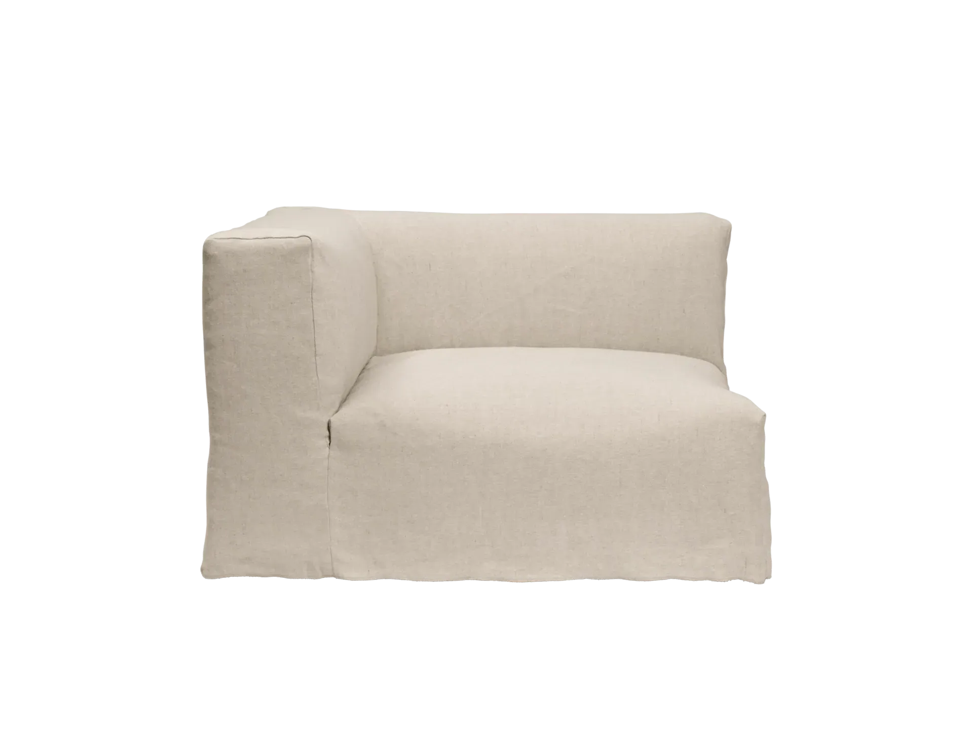 Catena Sofa Armrest Right S401 - Natural, Jute Linen