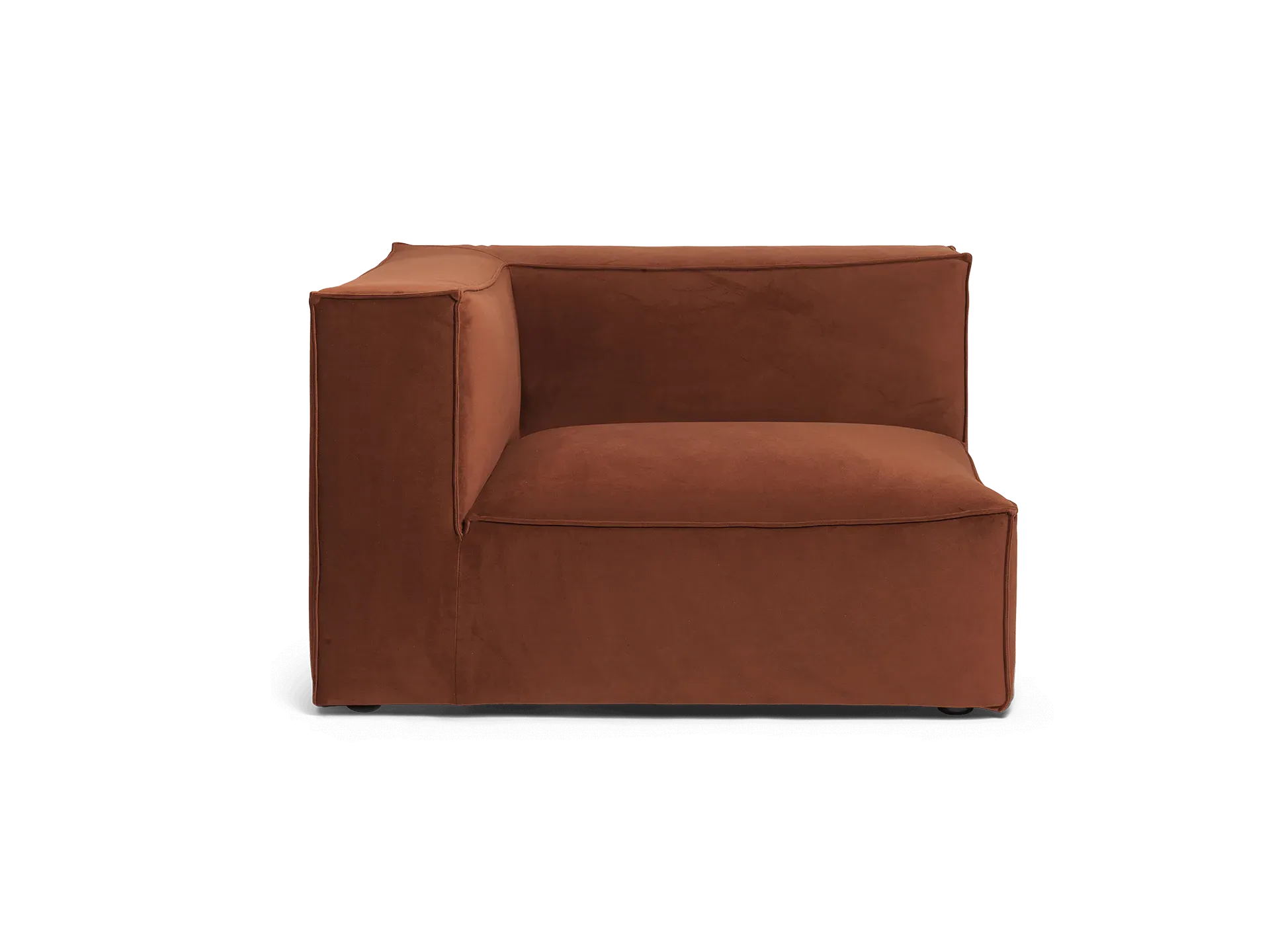 Catena Sofa Armrest Right S401 - Rust, Velvet