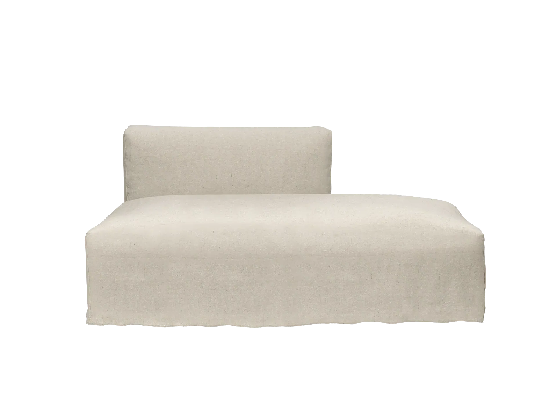 Catena Sofa Open End Left - Natural, Jute