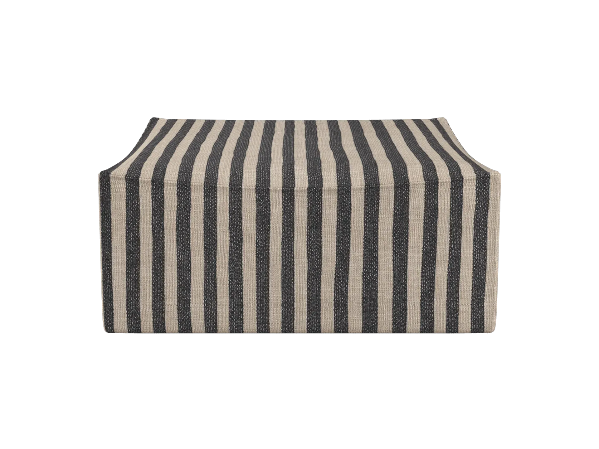 Catena Square Pouf - Sand, Louisiana