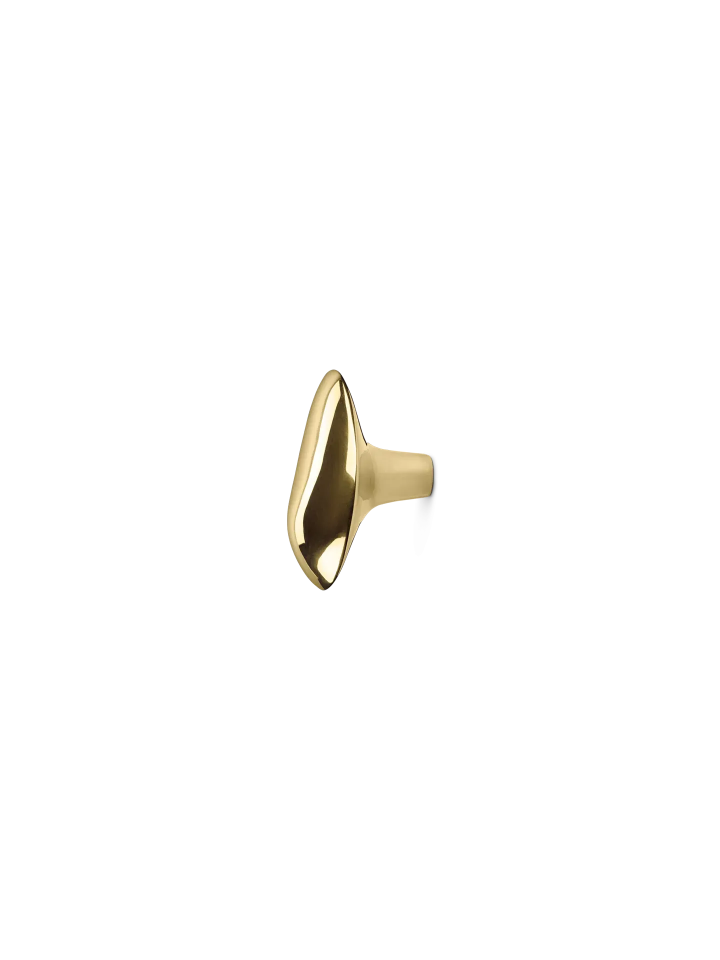 Chanterelle Hook - Brass