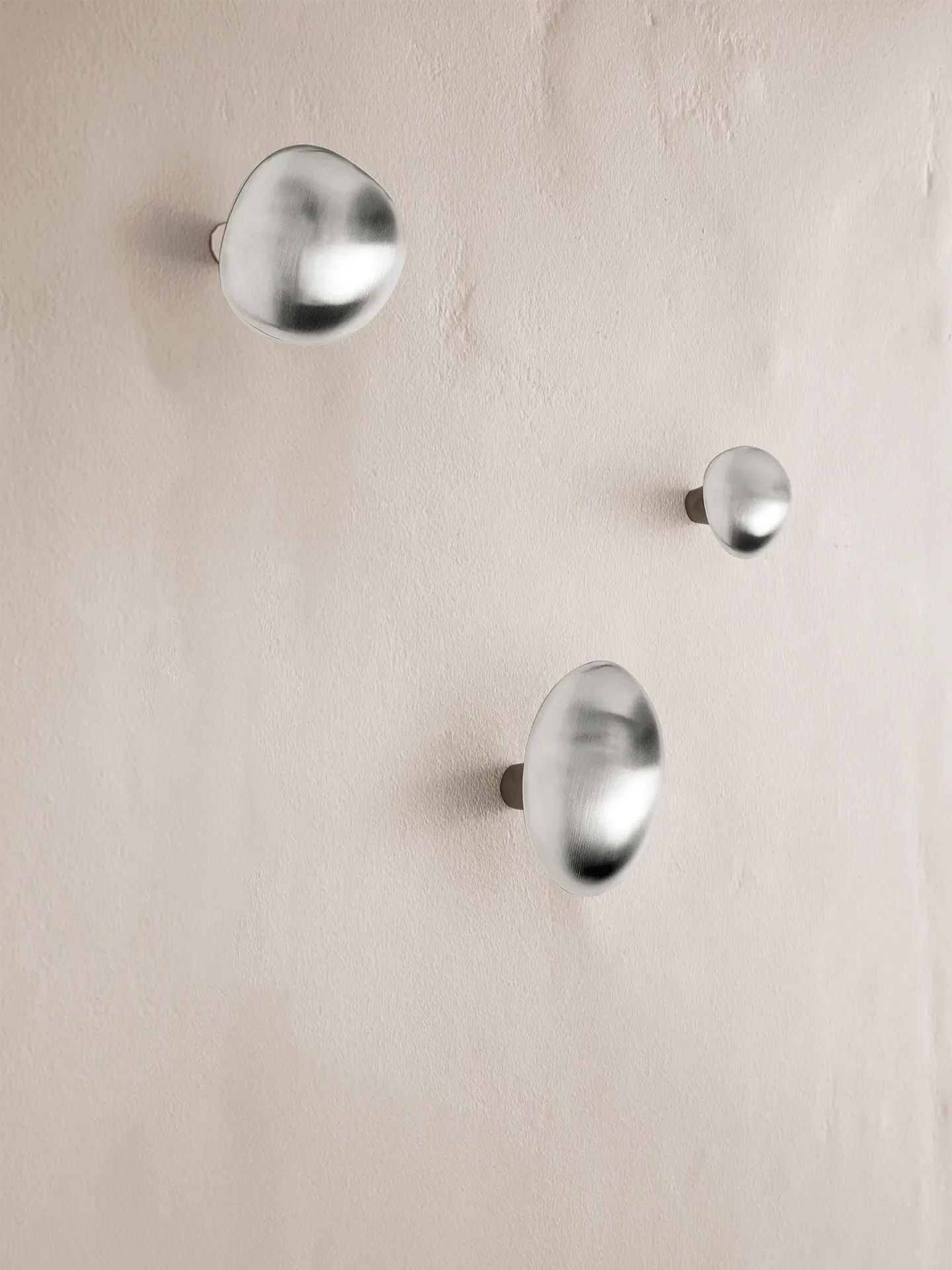 Chanterelle Hook - Brushed Stainless Steel