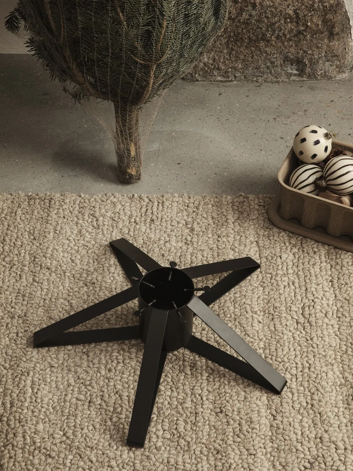 Christmas Tree Stand - Black