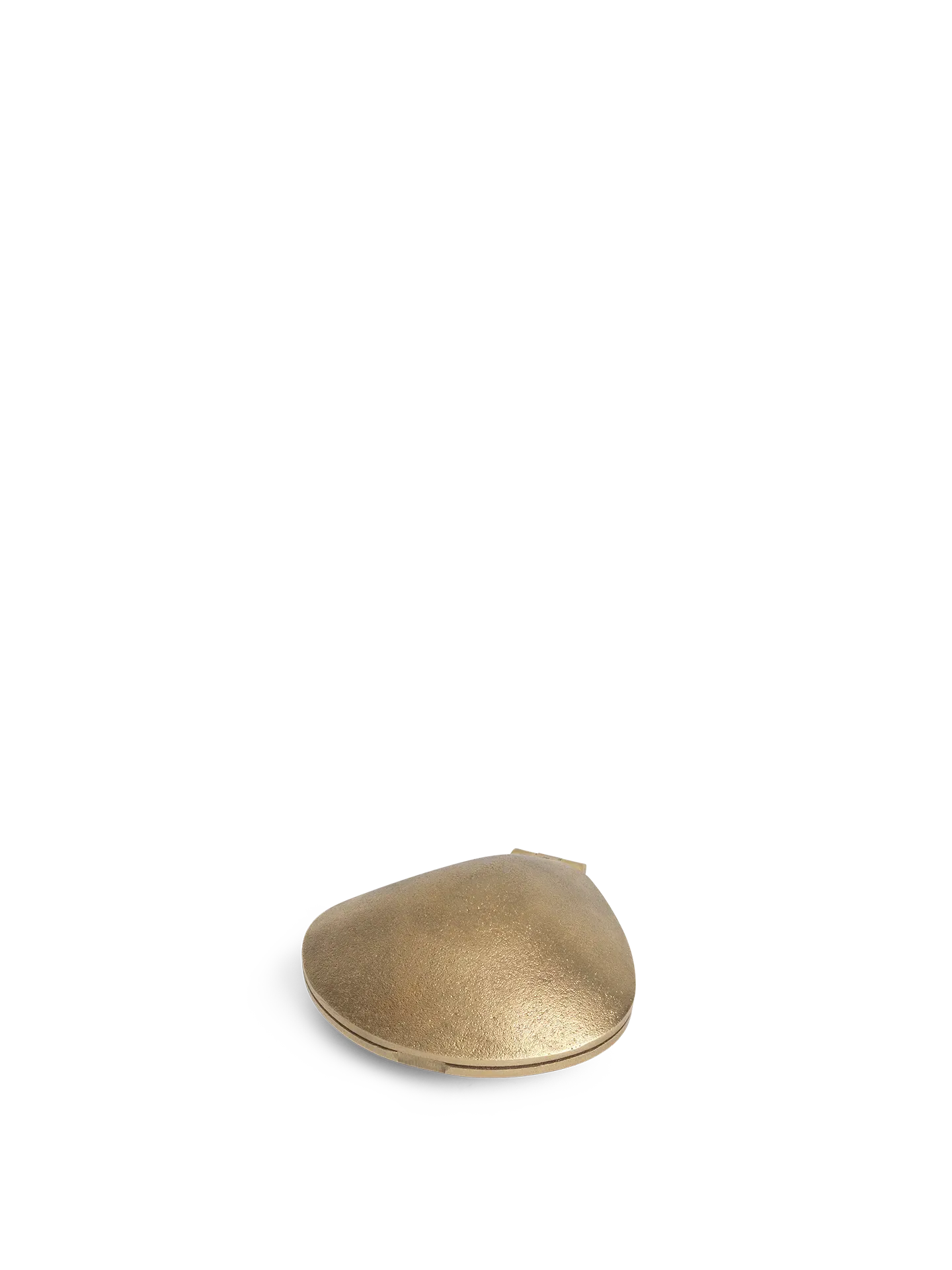 Clam Candle Holder - Brass
