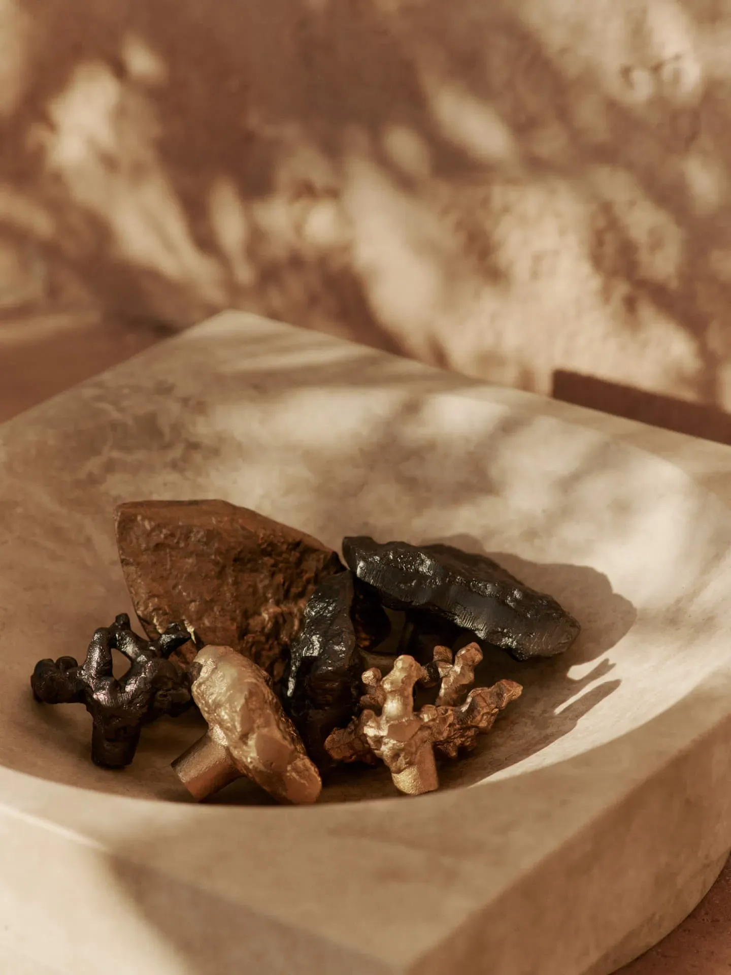 Comber Coral Branch Hook - Brass