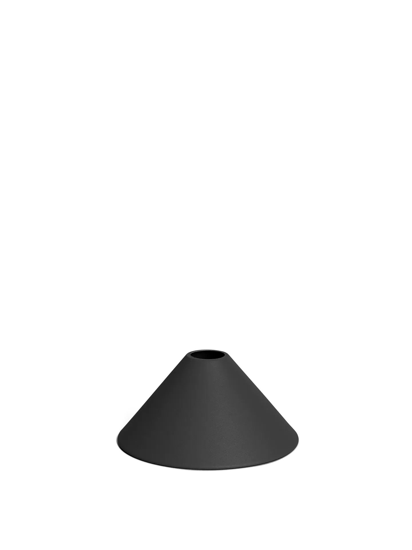 Cone Lampshade - Black, Metal