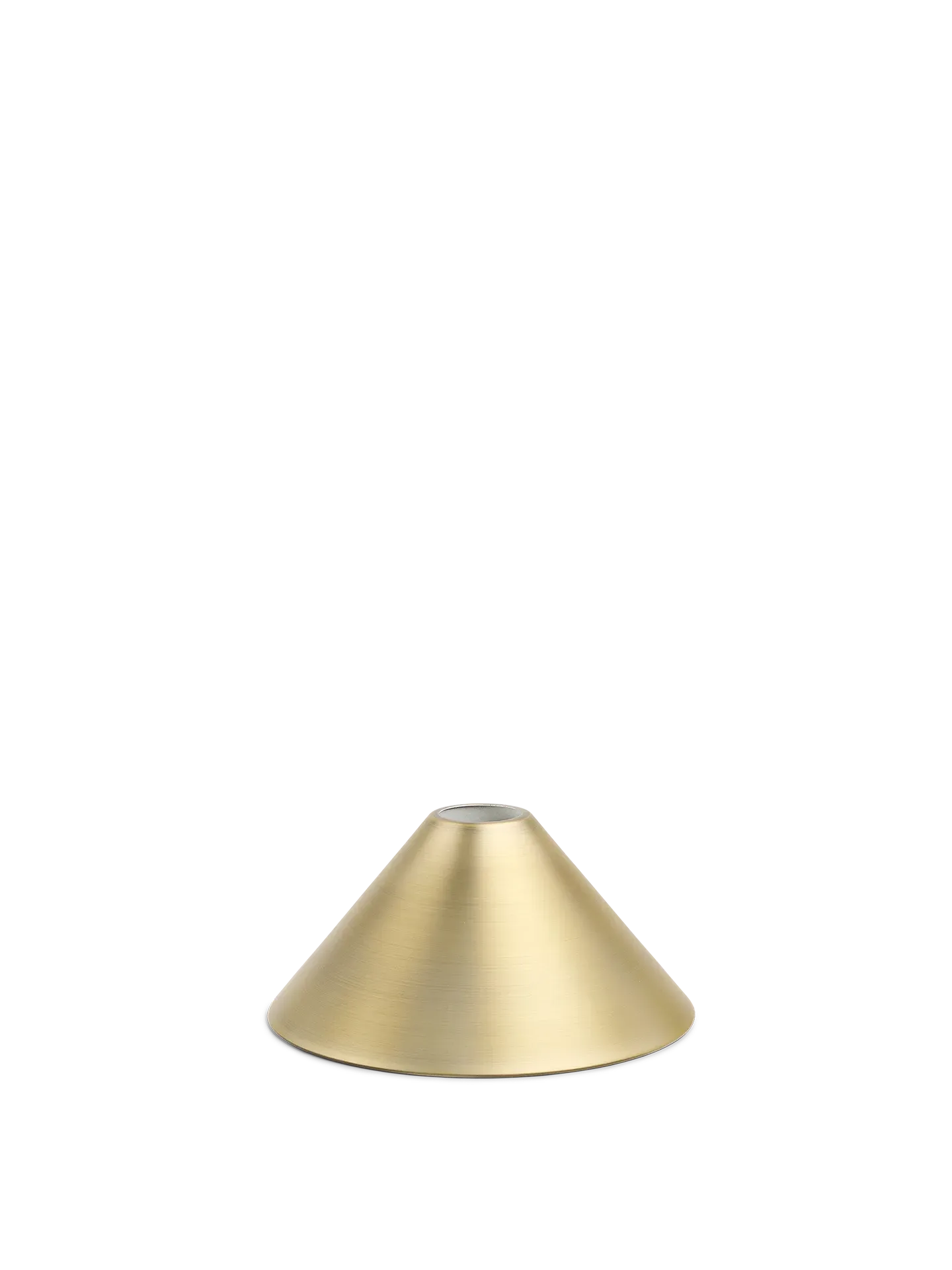 Cone Lampshade - Brass, Metal