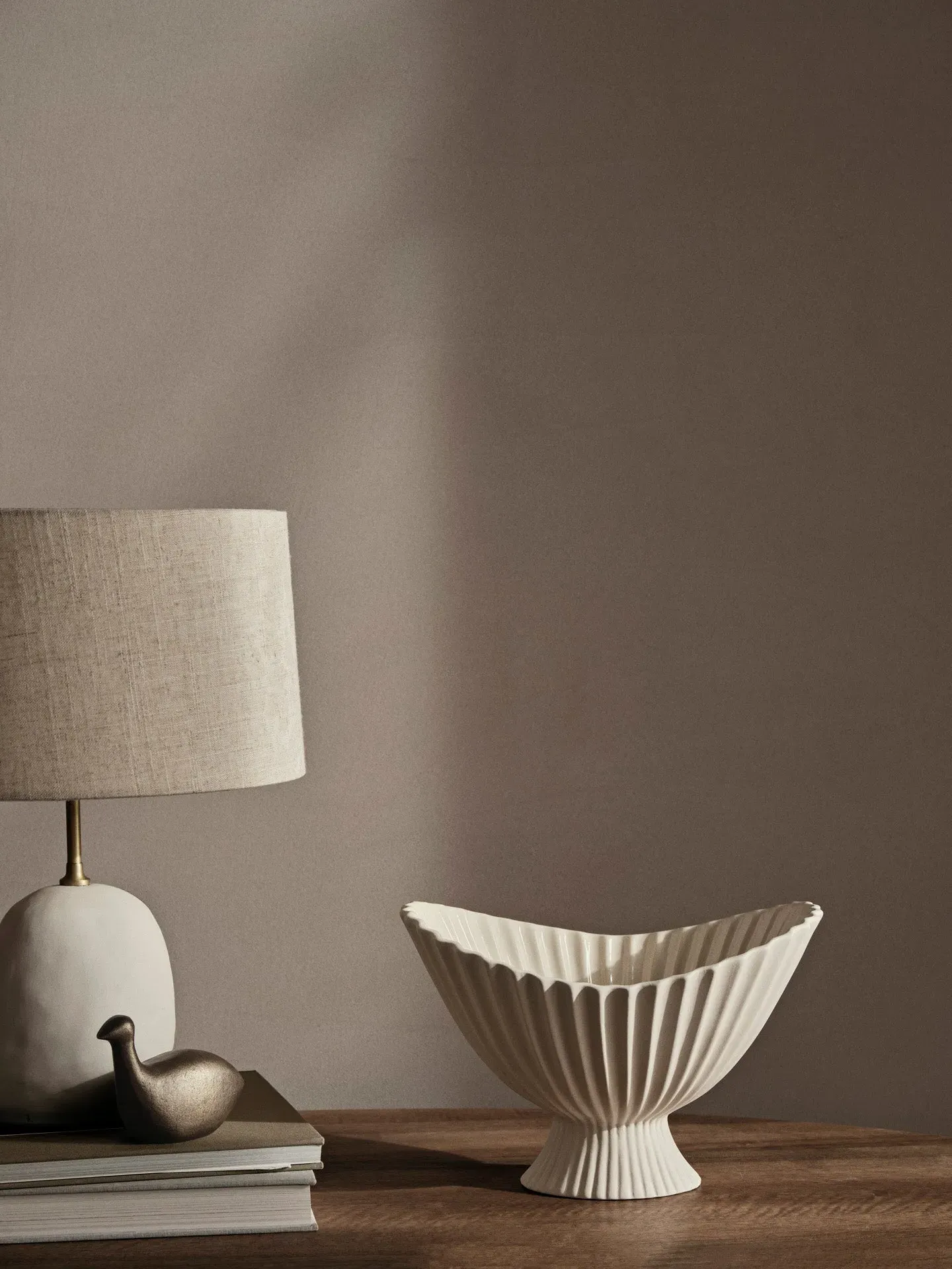 Coot Paper Weight - Antique Aluminium