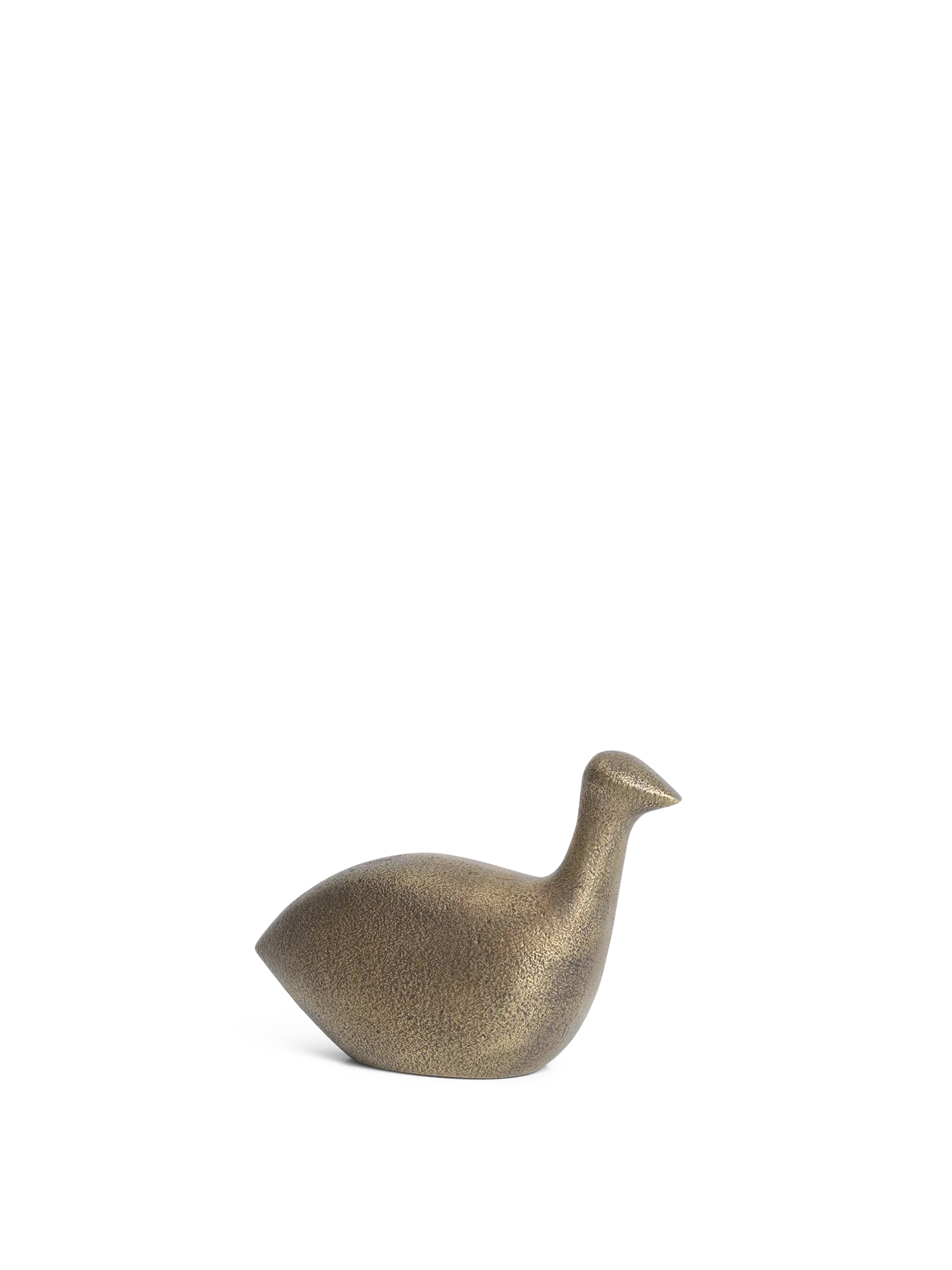 Coot Paper Weight - Antique Aluminium image