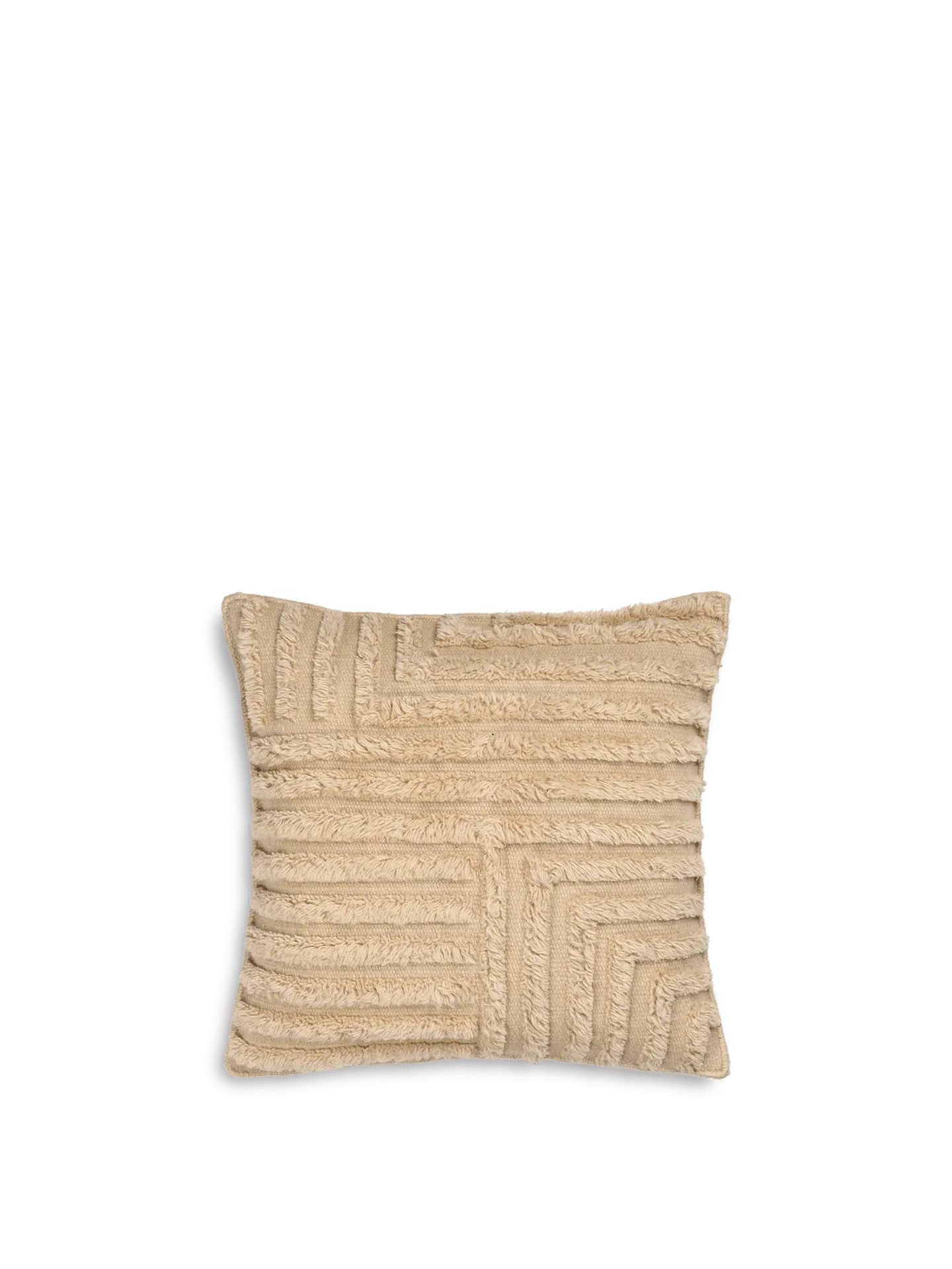 Crease Wool Cushion Cover - Light Sand image