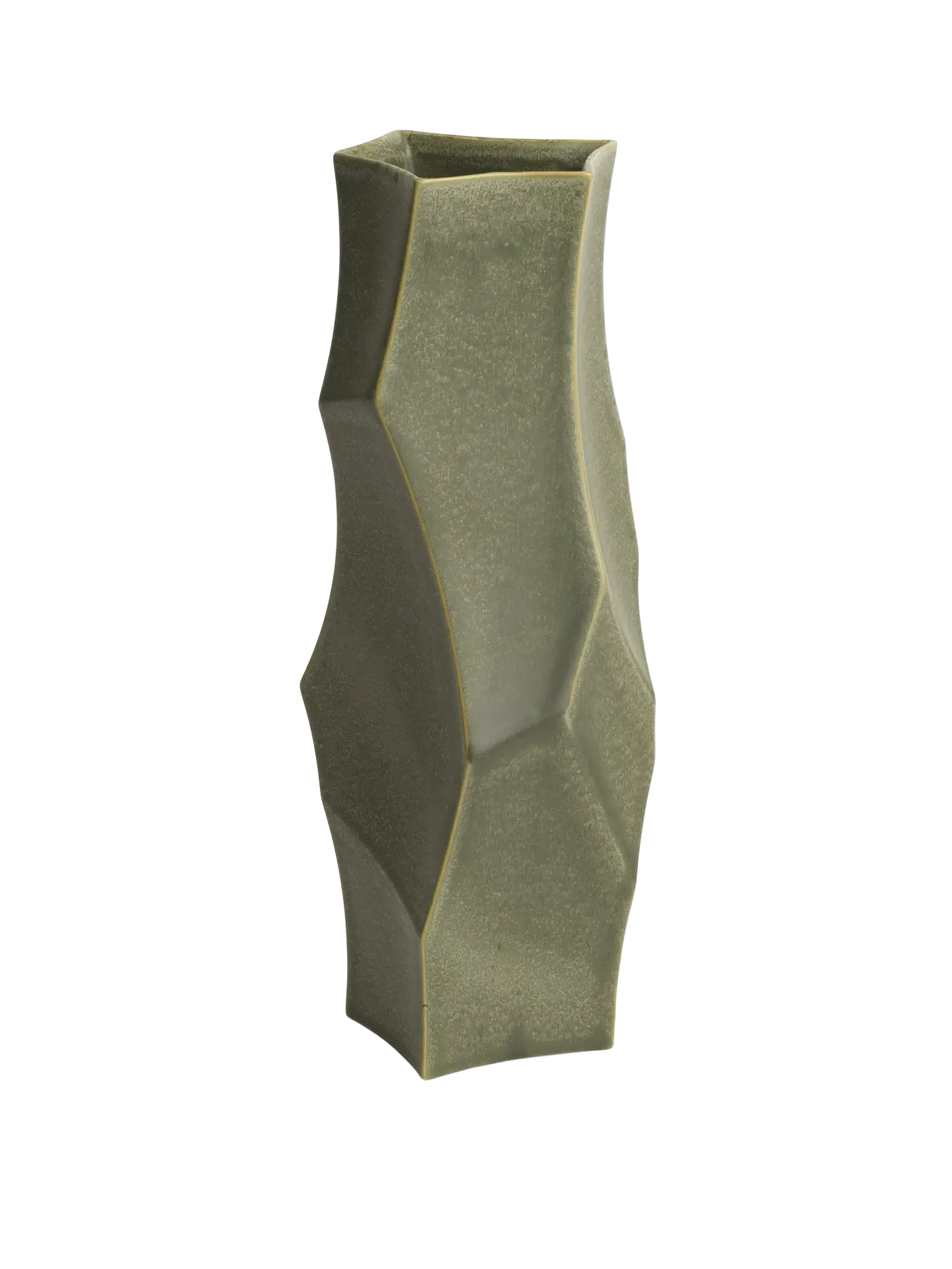 Cueva Large Vase - Dark Sage, Ceramic image