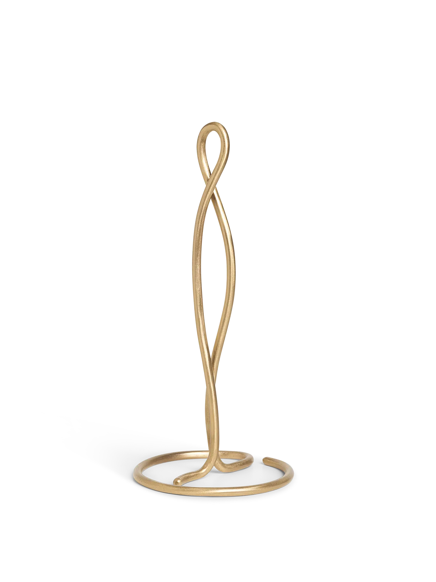 Curvature Paper Towel Holder - Brass image