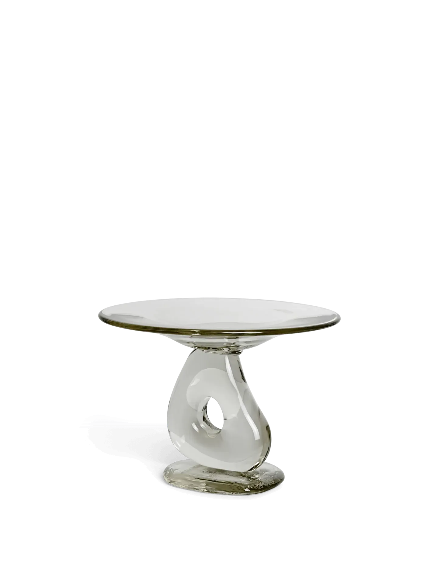 Damo Small Glass Centrepiece - Clear image