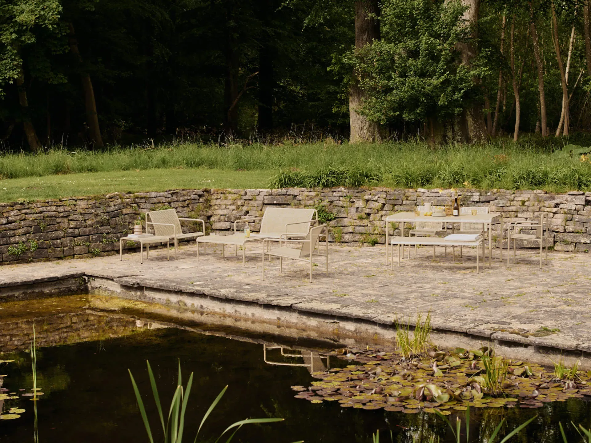 Dapple 2-Seater Lounge Chair - Cashmere