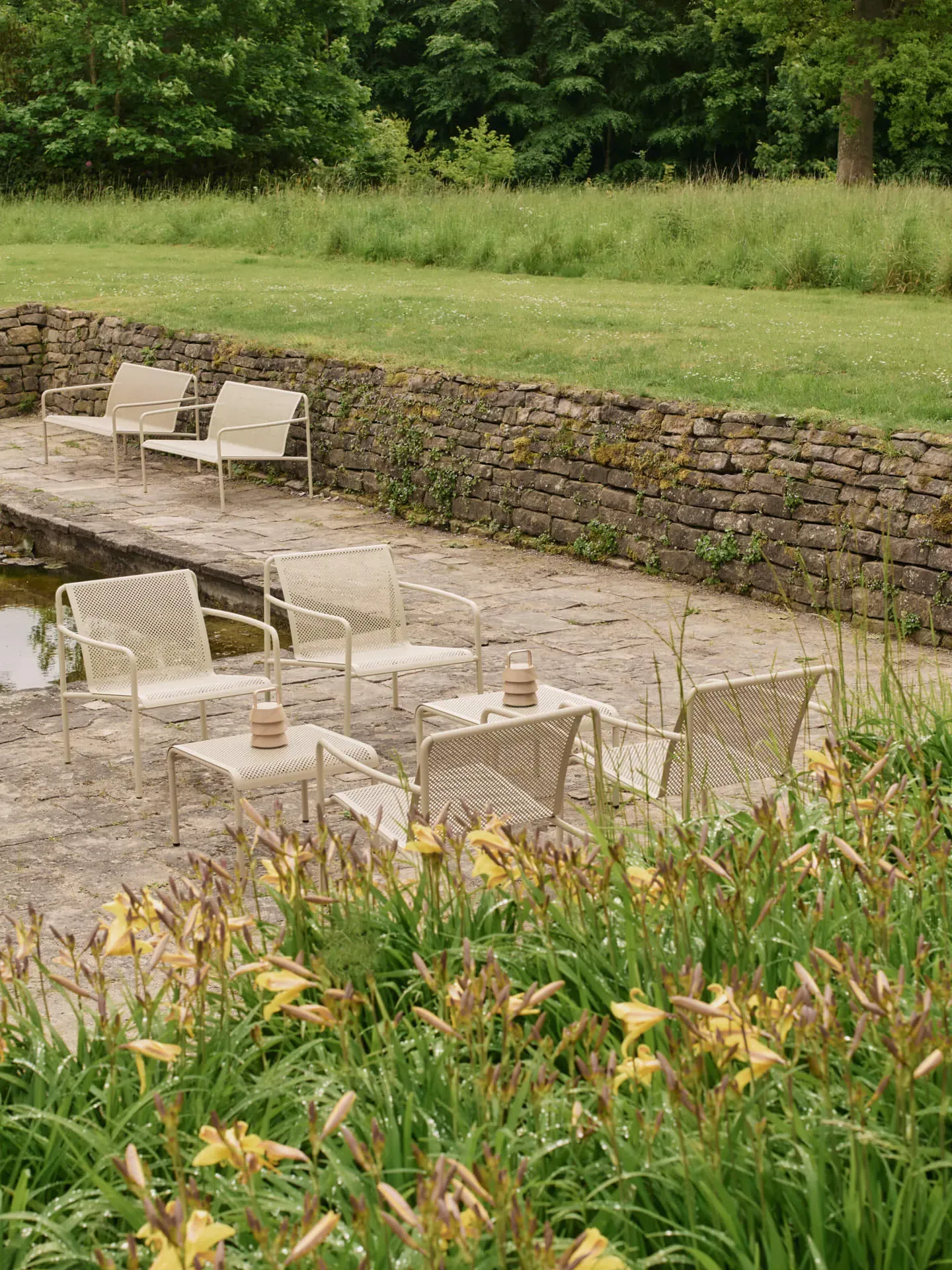 Dapple 2-Seater Lounge Chair - Cashmere