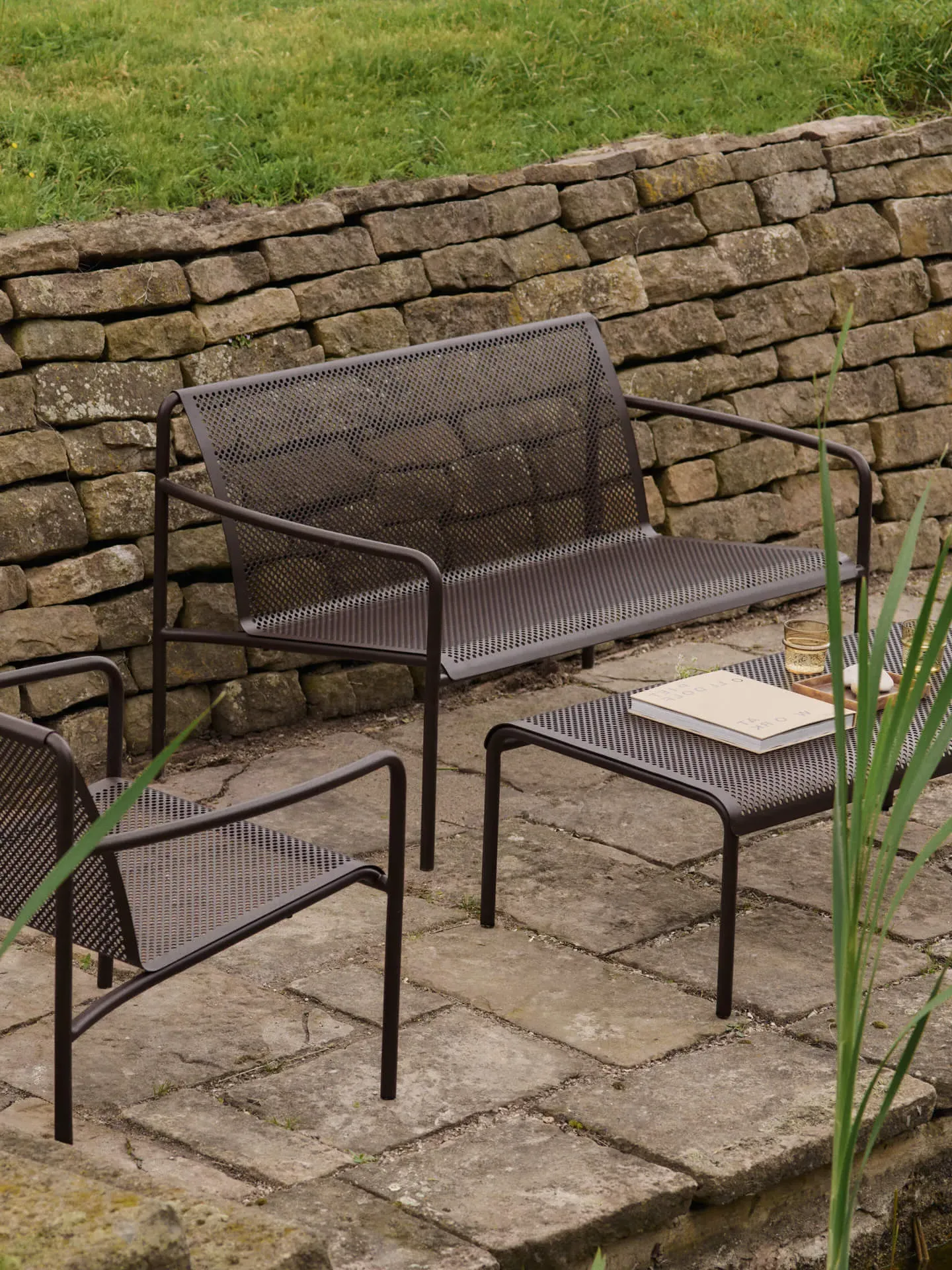 Dapple 2-Seater Lounge Chair - Dark Chocolate