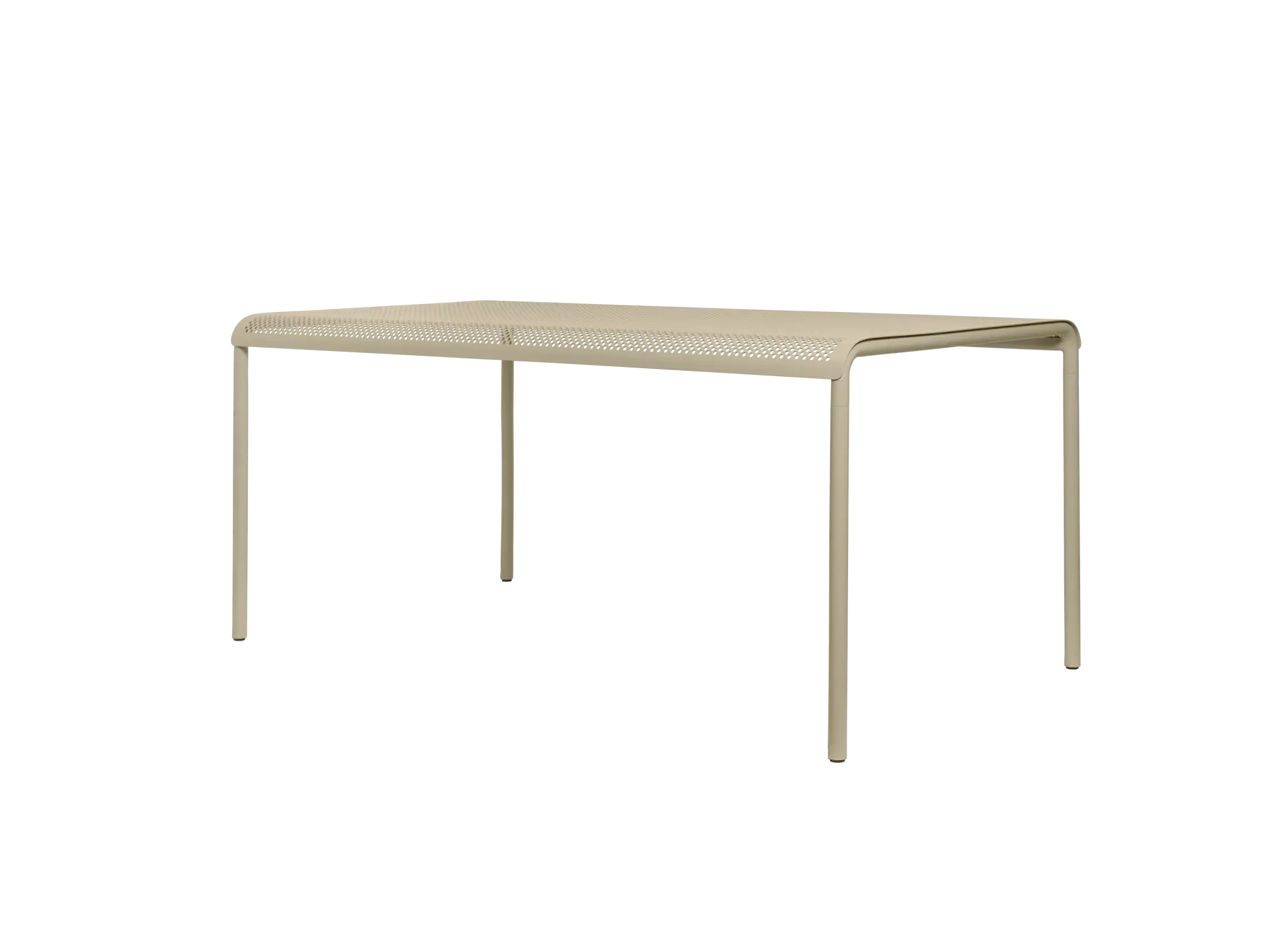 Dapple Large Dining Table - Cashmere, Steel