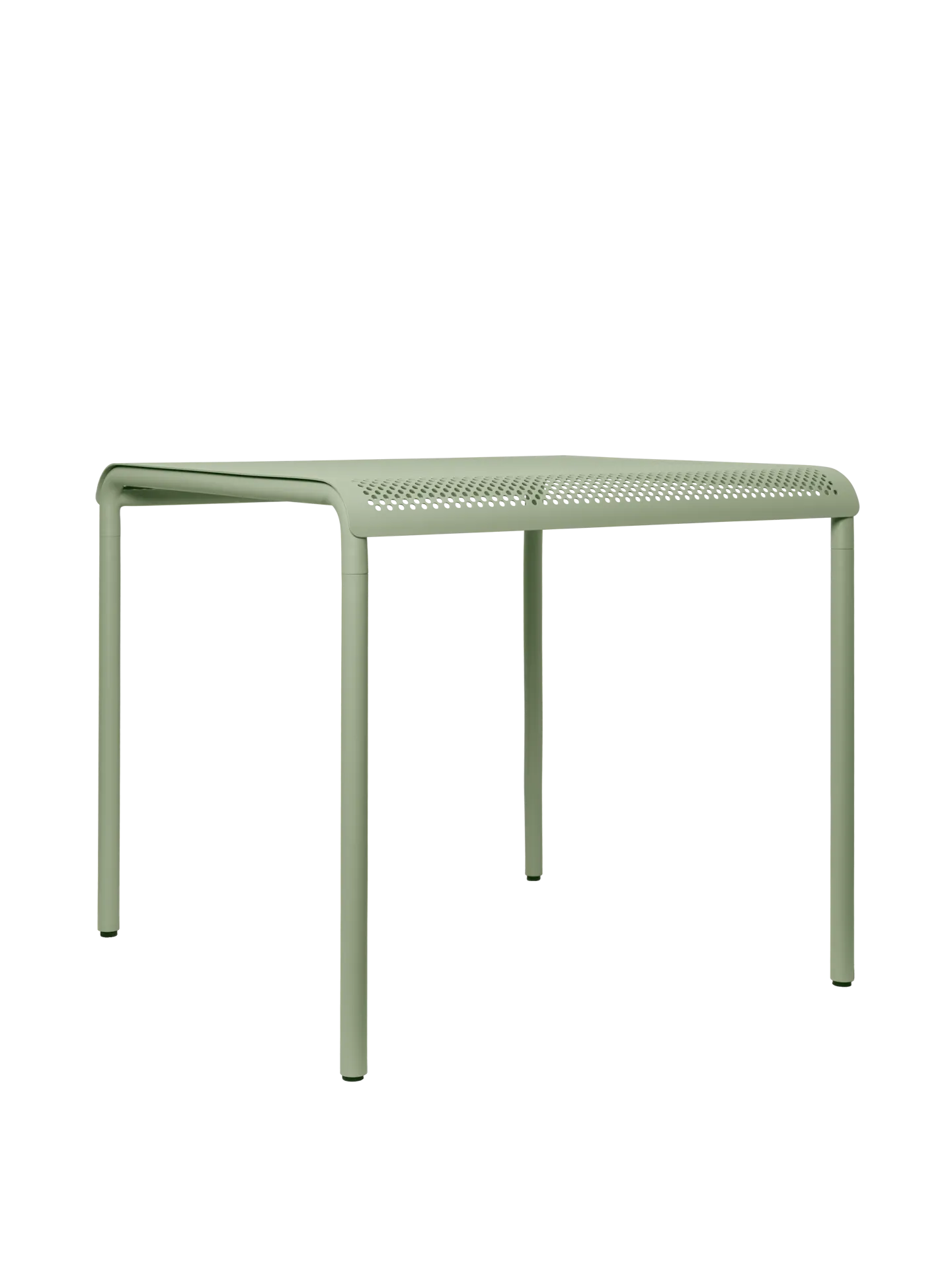 Dapple Square Dining Table - Tea Green, Steel