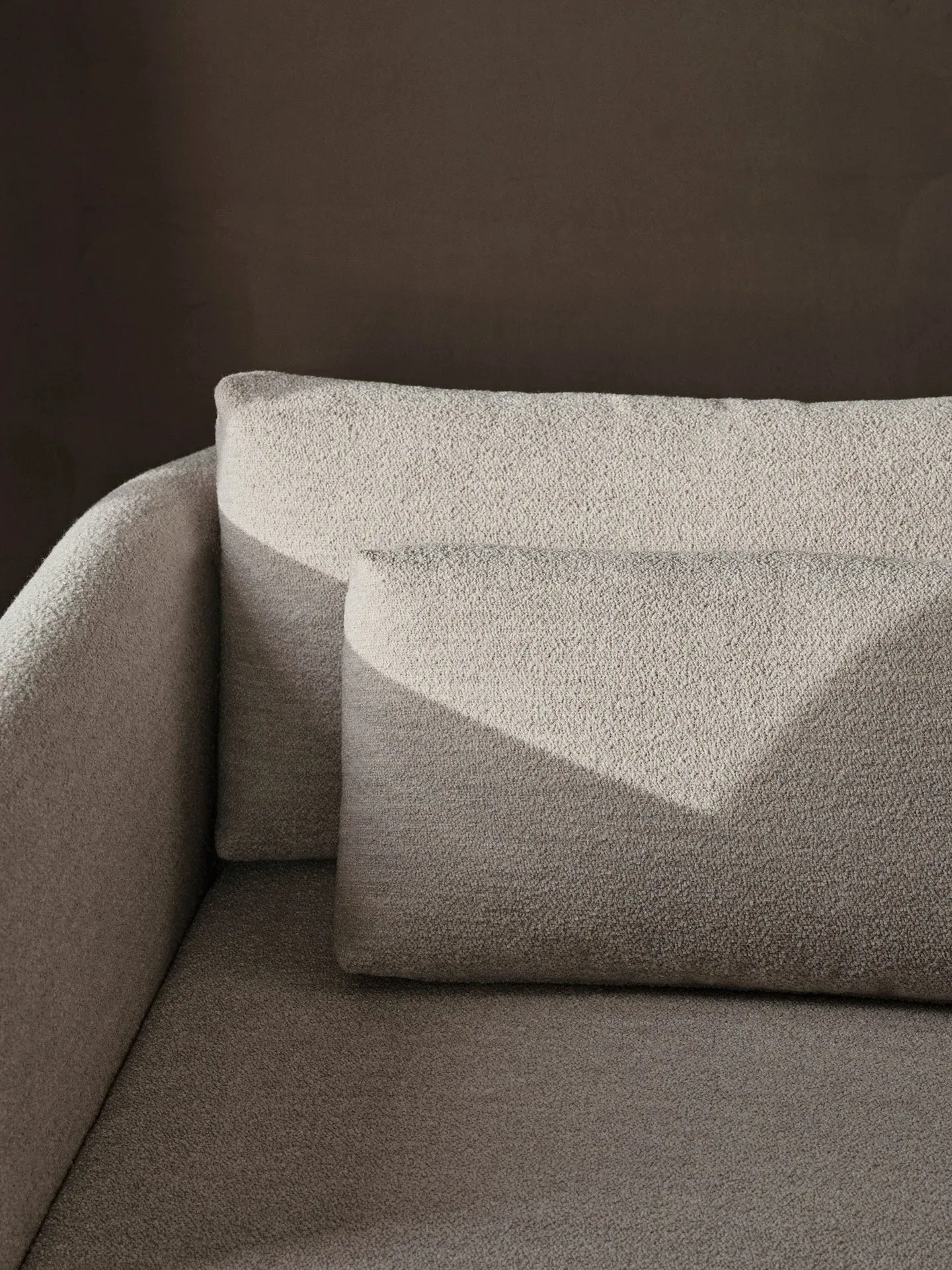 Dase Cushion - Natural, Soft Bouclé