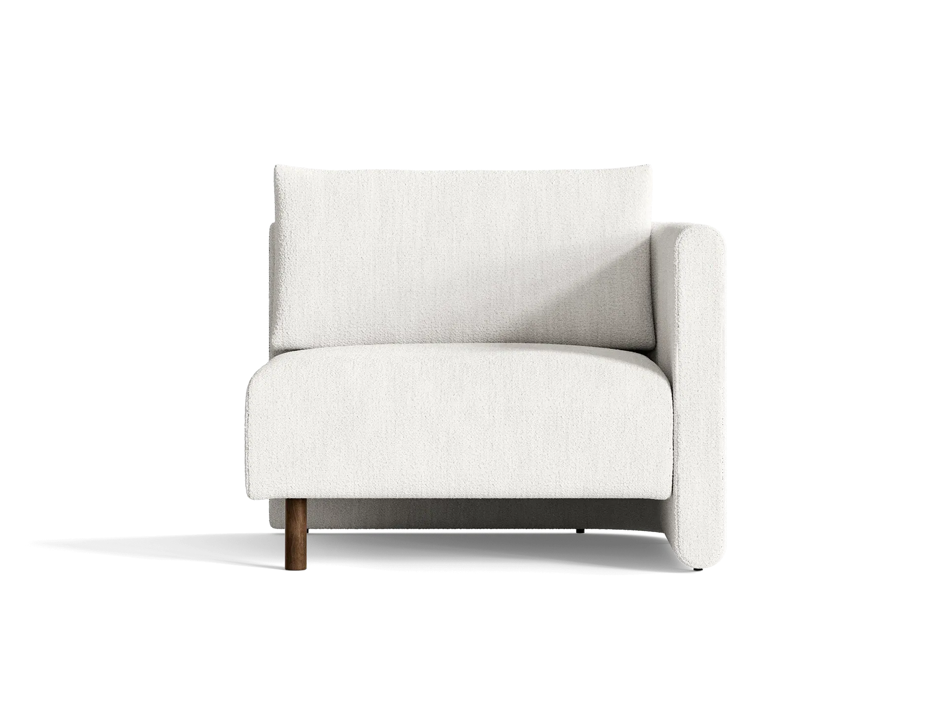 Dase Sofa Armrest Left - Off-white, Bouclé