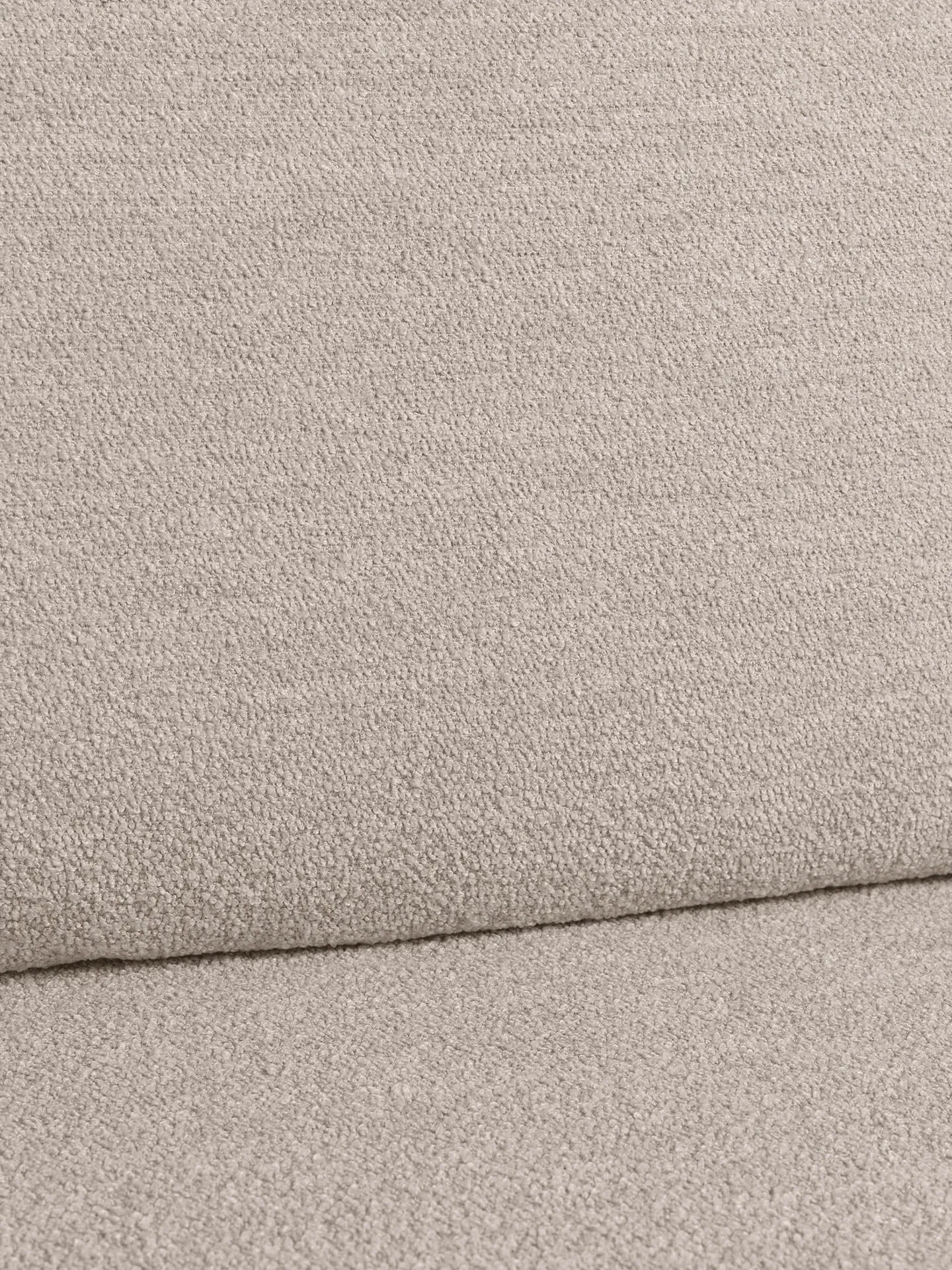 Dase Sofa Armrest Right - Natural, Bouclé