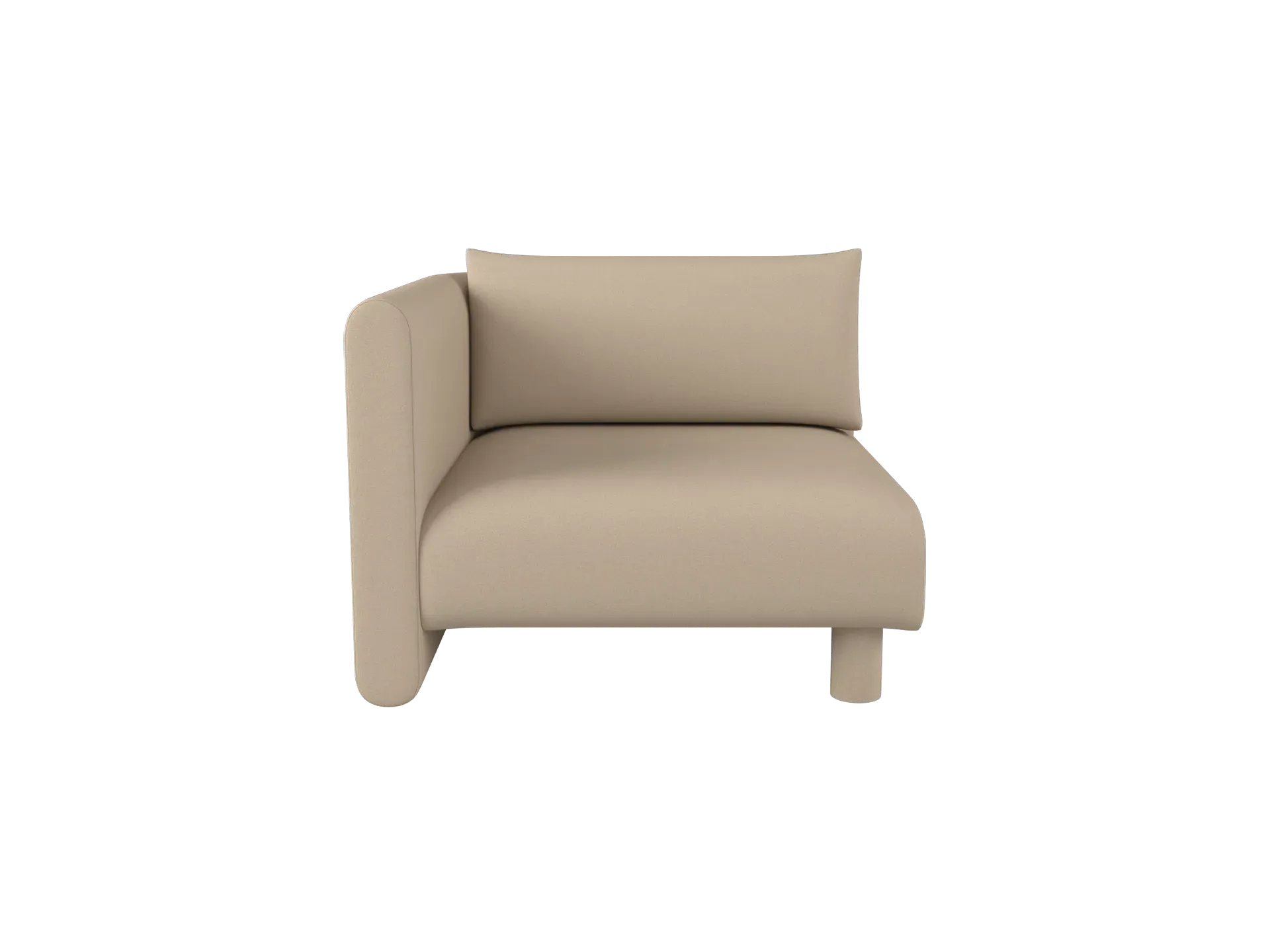 Dase Sofa Armrest Right - Off-white